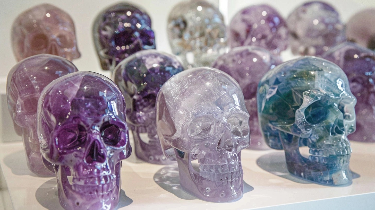 Crystal Skulls - Mooncat Crystals