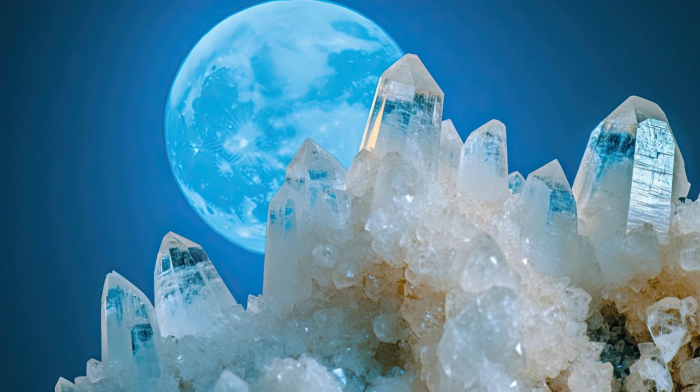Crystals for the Blue Moon - Mooncat Crystals