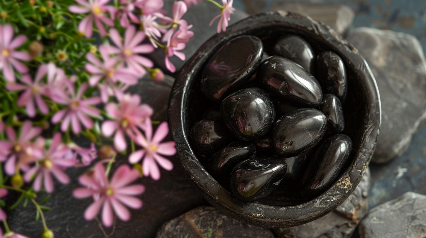 Here's Exactly How (and Why) to Use Black Crystals for Protection - Mooncat Crystals