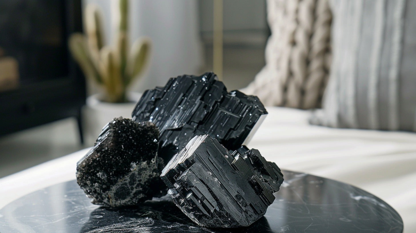 Protect Your Energy + Get Better Sleep: Black Tourmaline in the Bedroom - Mooncat Crystals