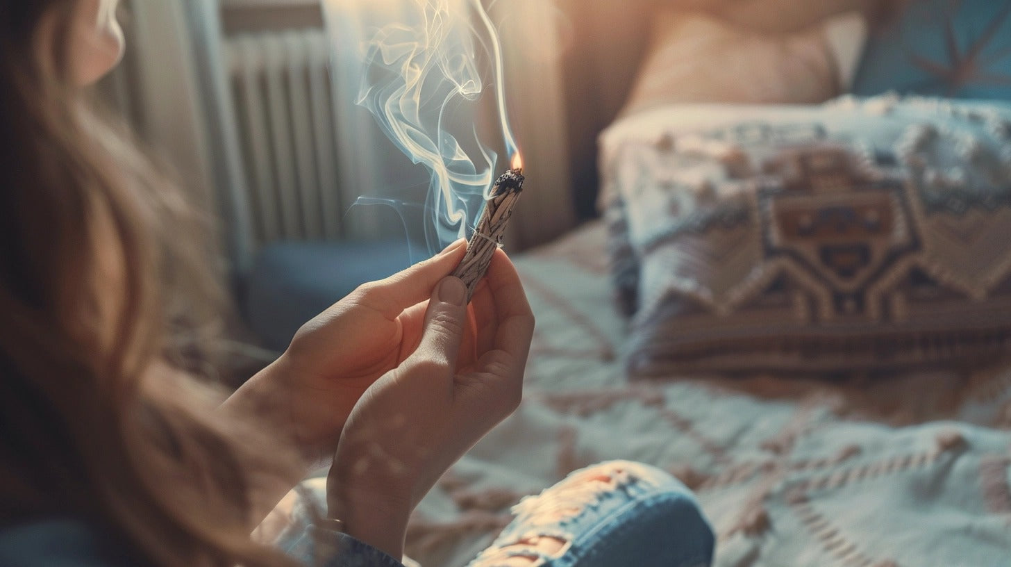 Smoke Cleansing & Space Clearing - Mooncat Crystals