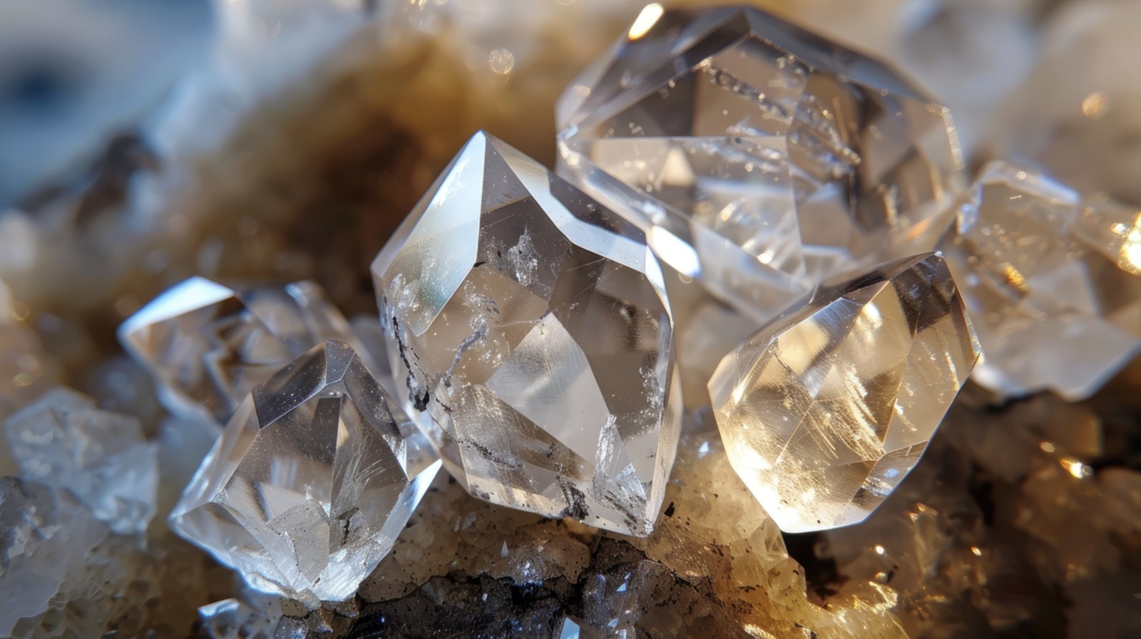 Herkimer Diamonds: The Sparkling Quartz with Big Energy - Mooncat Crystals