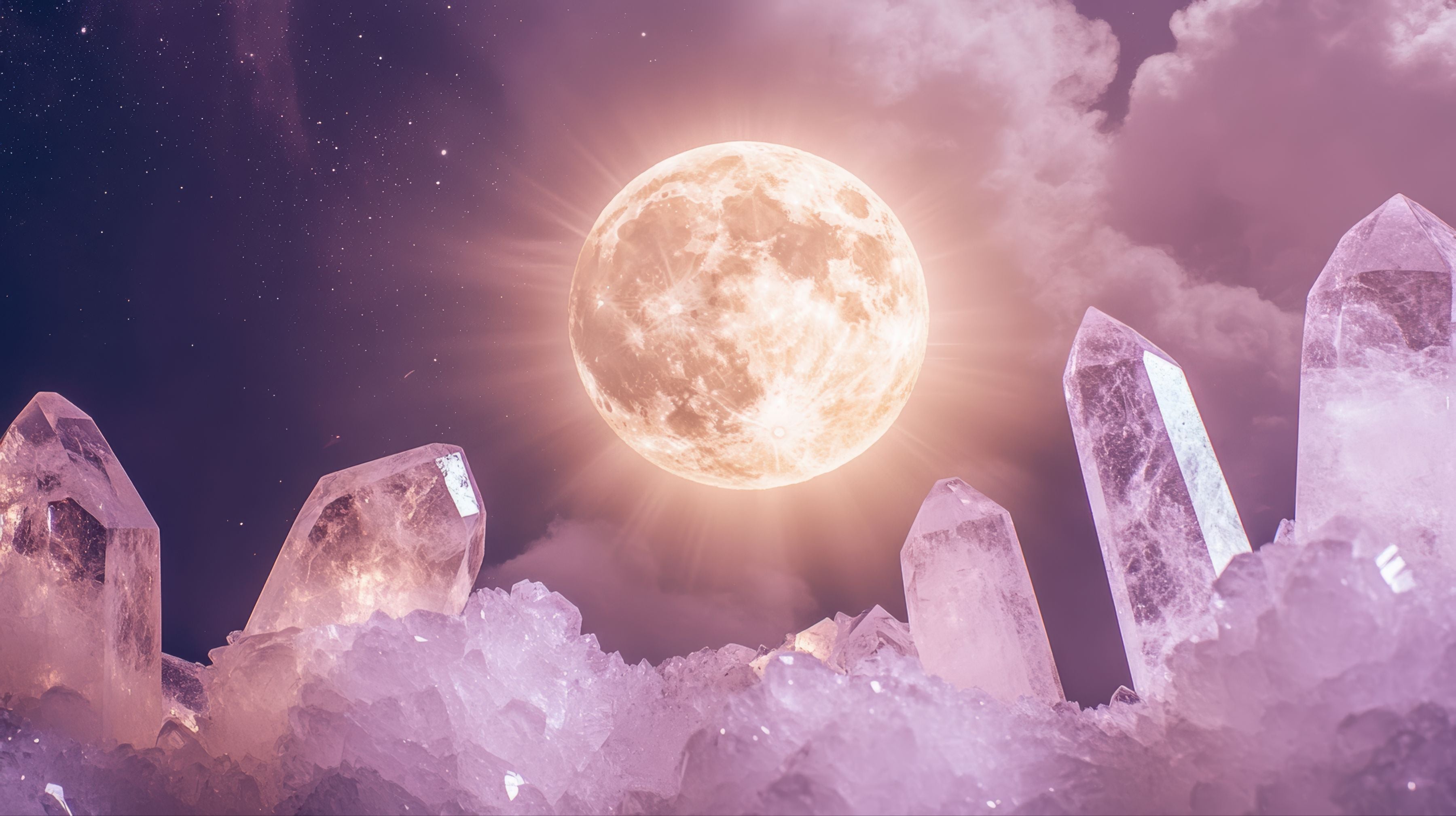 Crystals for the Full Moon: 7 Stones to Amplify Your Energy and Rituals - Mooncat Crystals