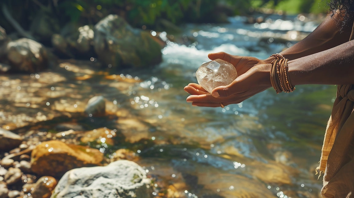 3 Easy Ways to Cleanse and Recharge Your Crystals - Mooncat Crystals