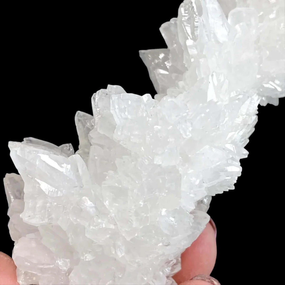 Rare Selenite Crystal Stalactite | Stock A