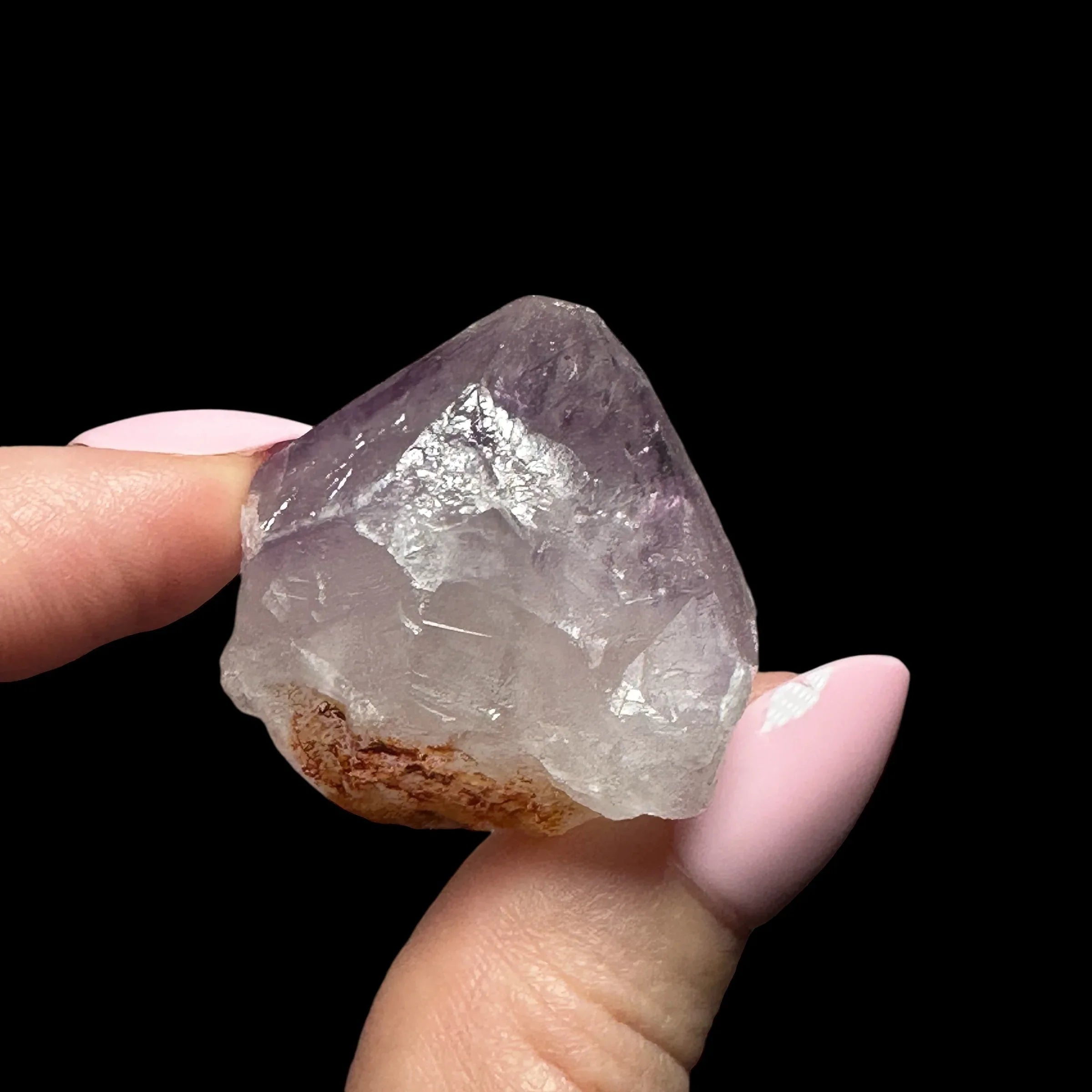 Spirit Quartz (Amethyst) - Mooncat Crystals