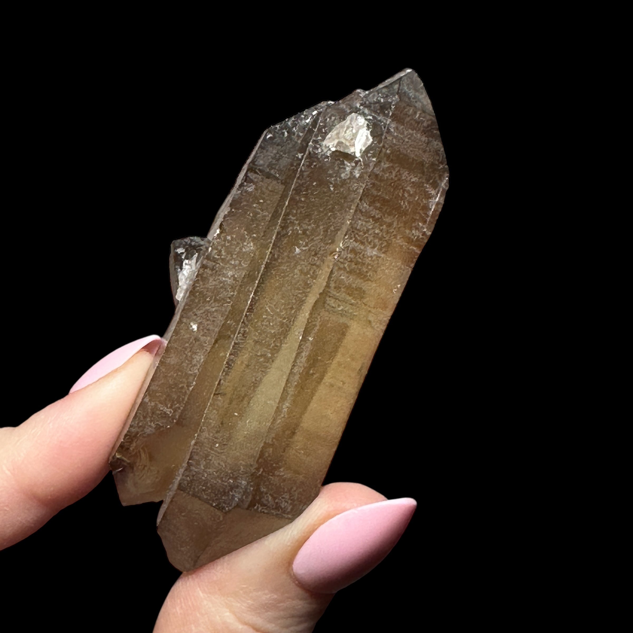 Natural Tantric Twin Citrine Points
