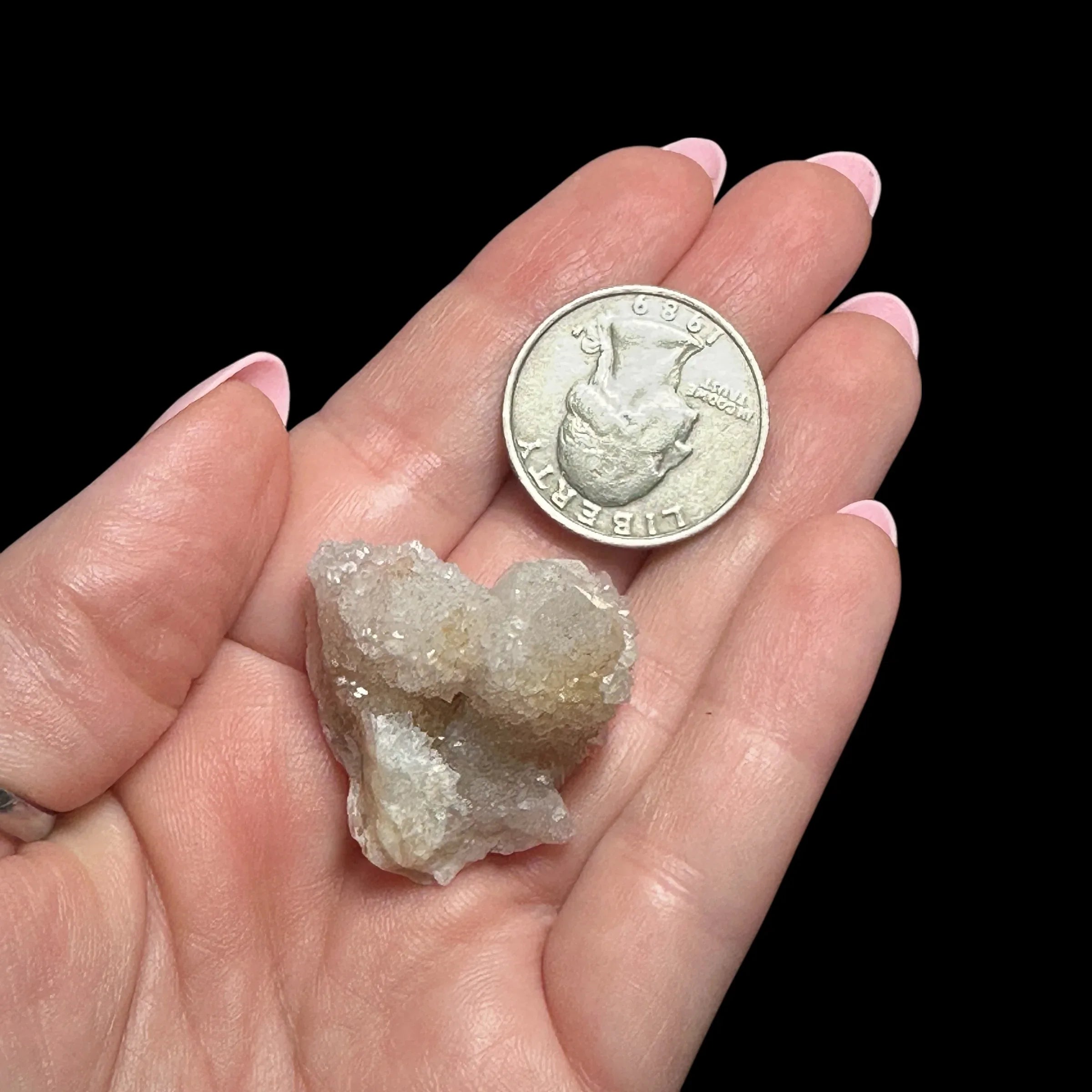 White Spirit Quartz Cluster - Mooncat Crystals