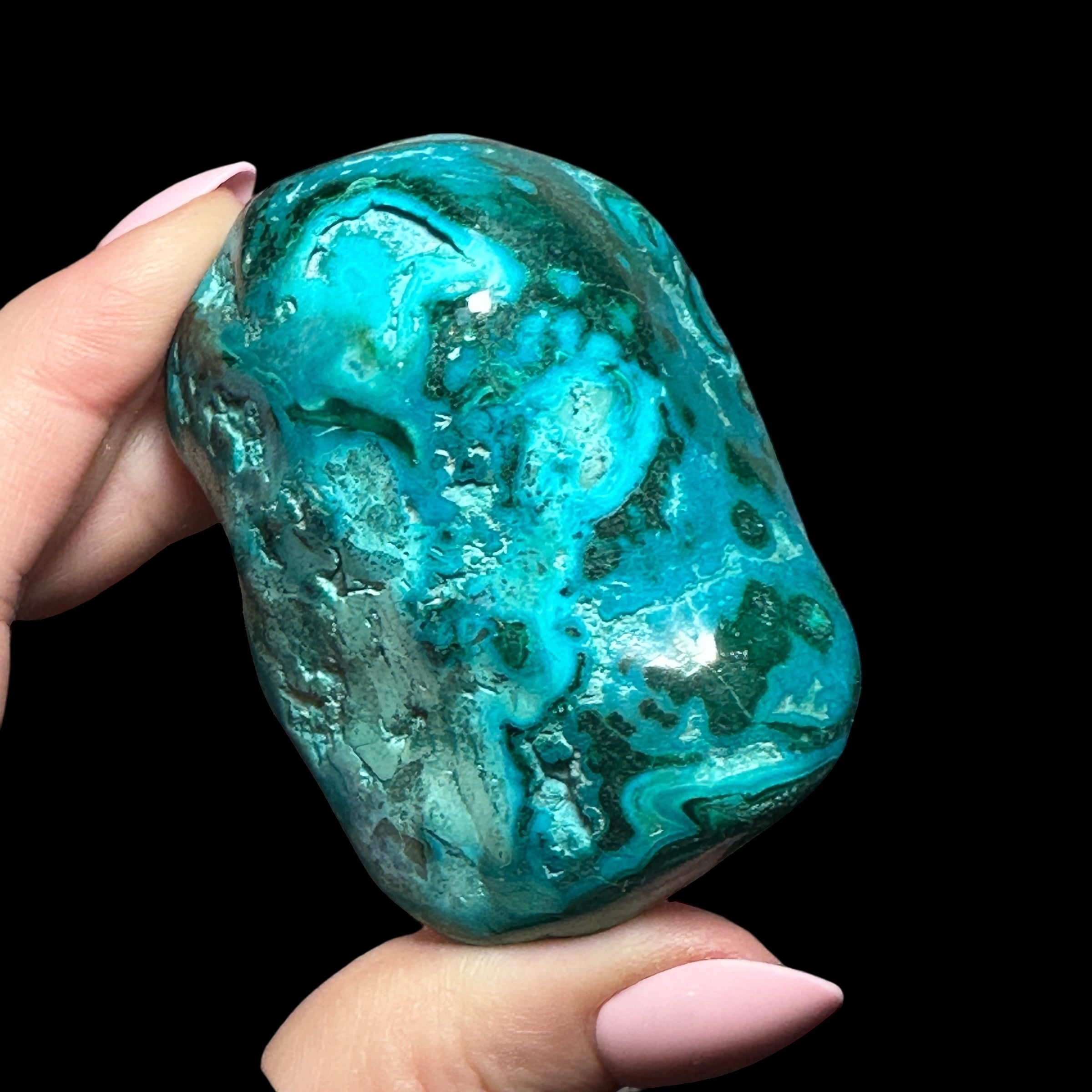 Chrysocolla, Malachite, & Shattuckite