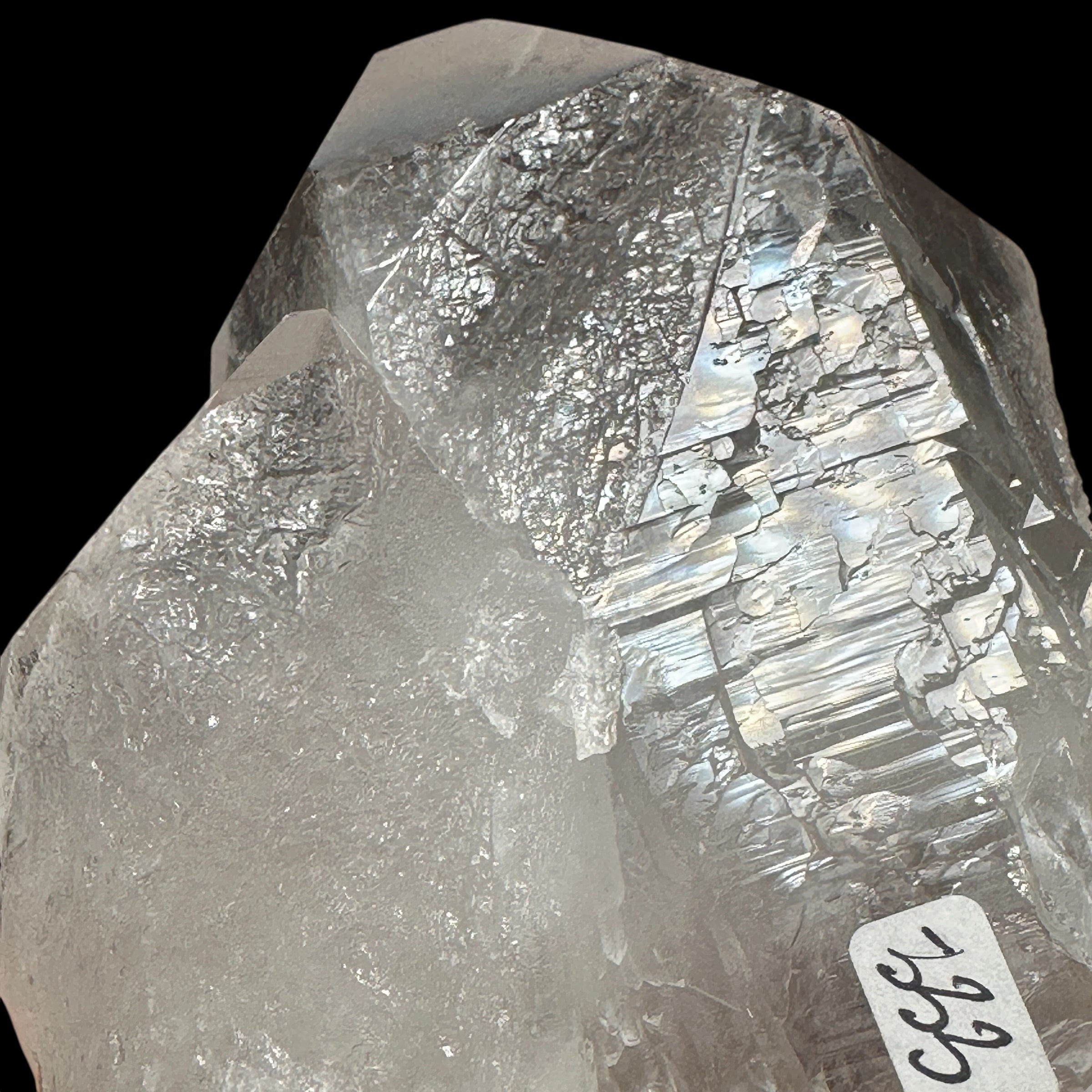 Double Terminated Quartz with Unique Features