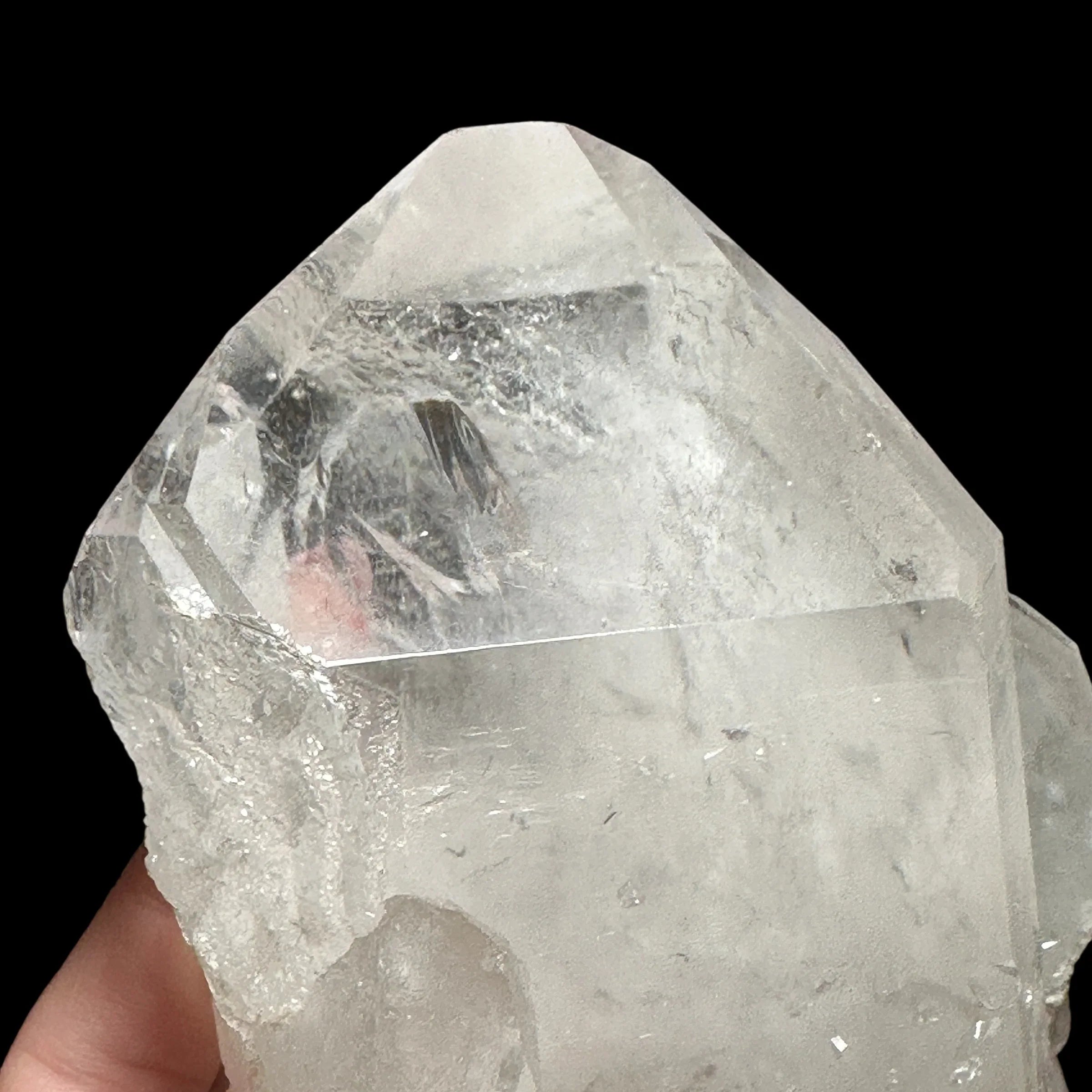 Double Terminated Quartz with Unique Features - Mooncat Crystals