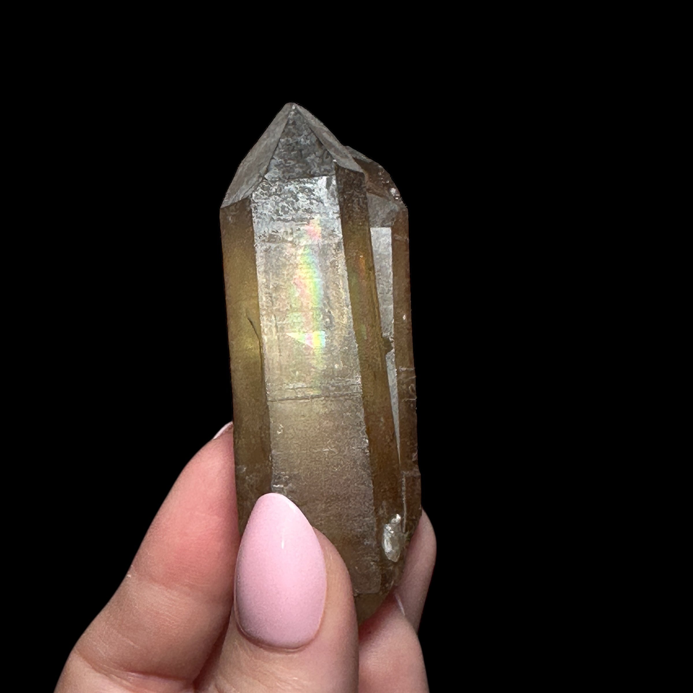 Natural Tantric Twin Citrine Points