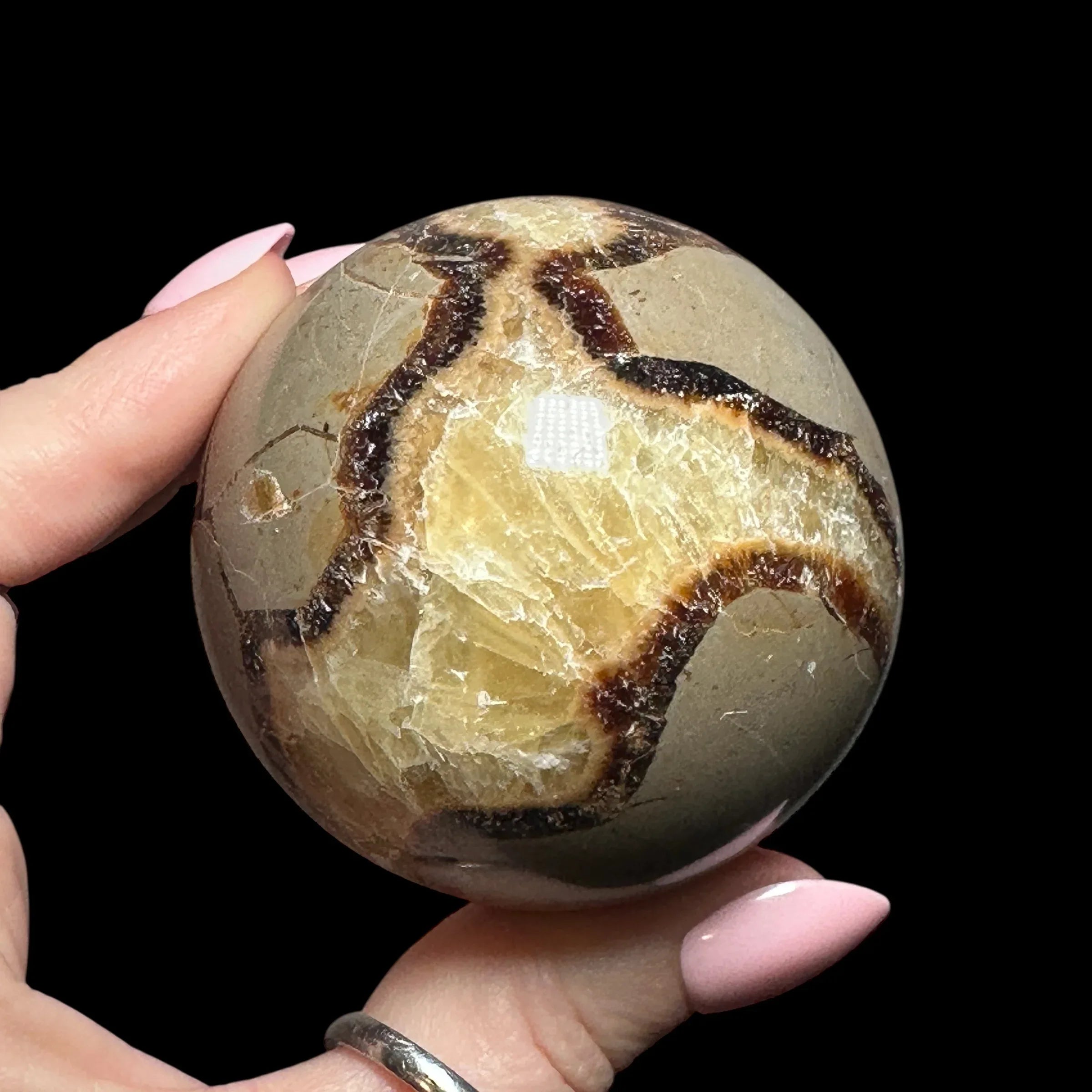 Septarian Sphere - Mooncat Crystals