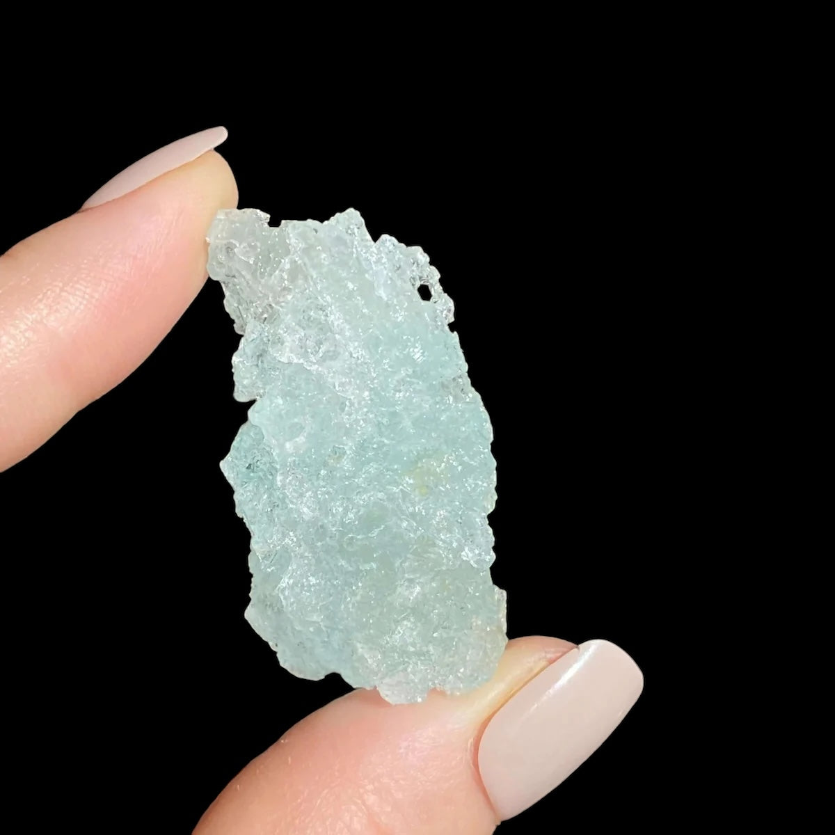 SOOTHING + PROTECTING:: Rare Fully Etched Aquamarine | Stock A