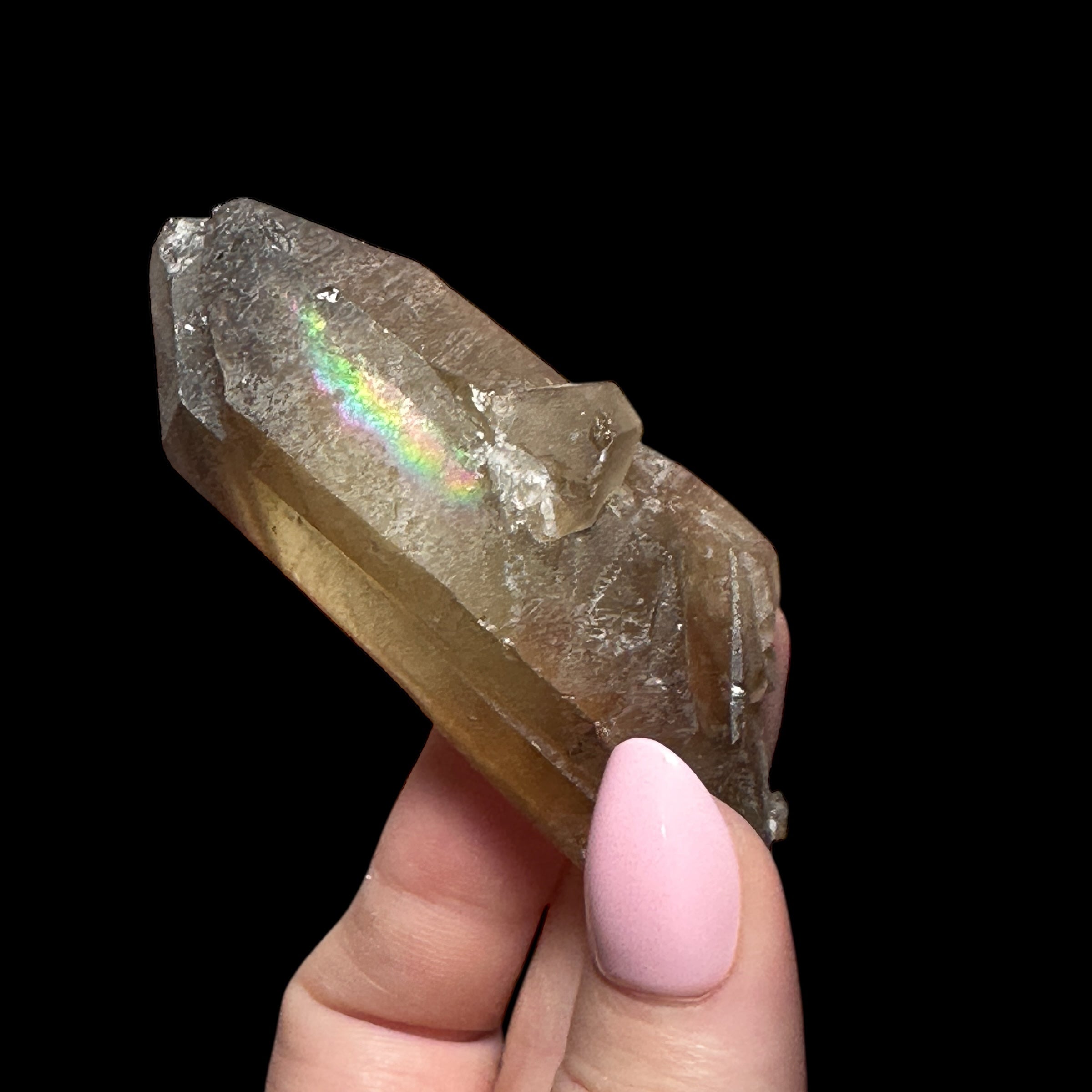 Natural Tantric Twin Citrine Points