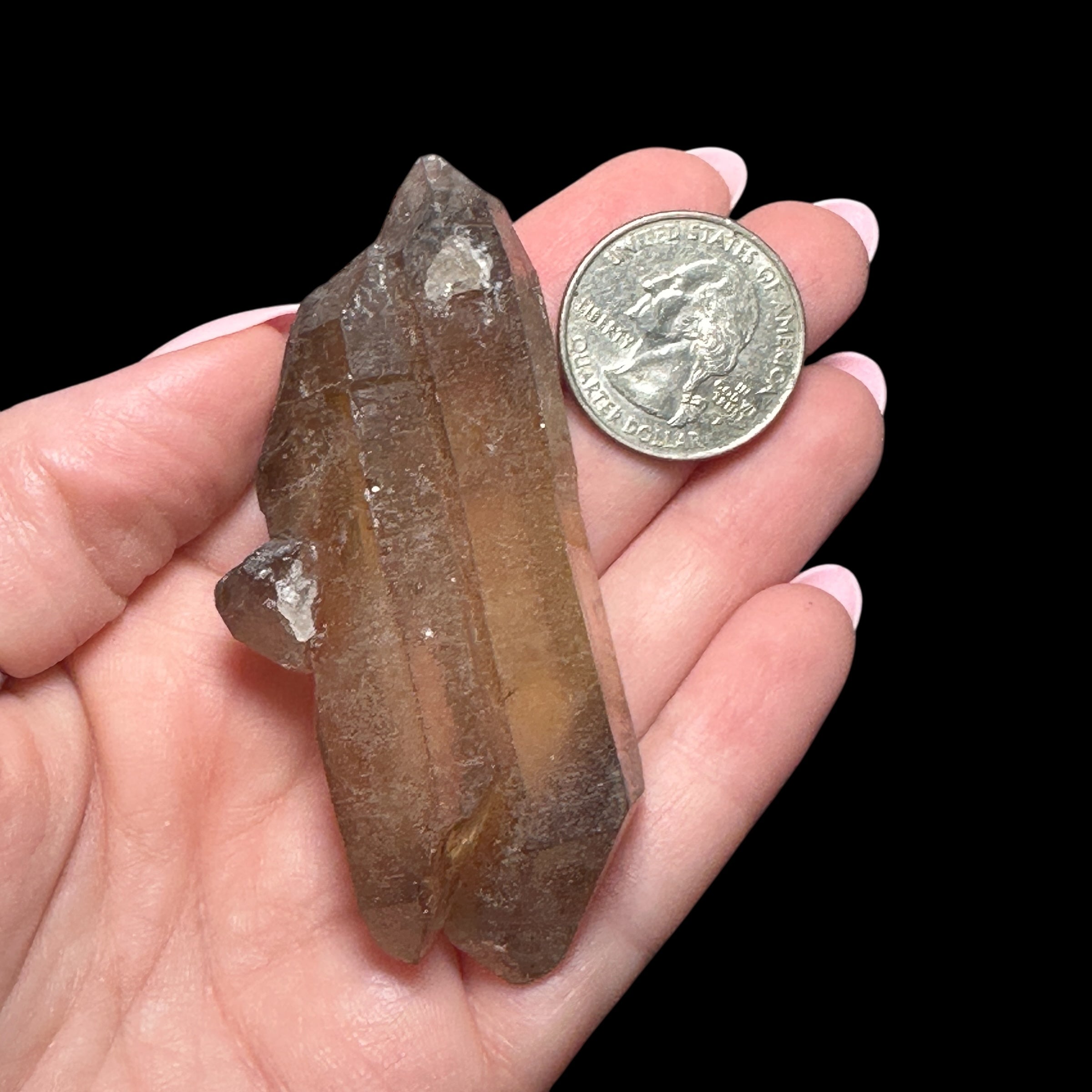 Natural Tantric Twin Citrine Points