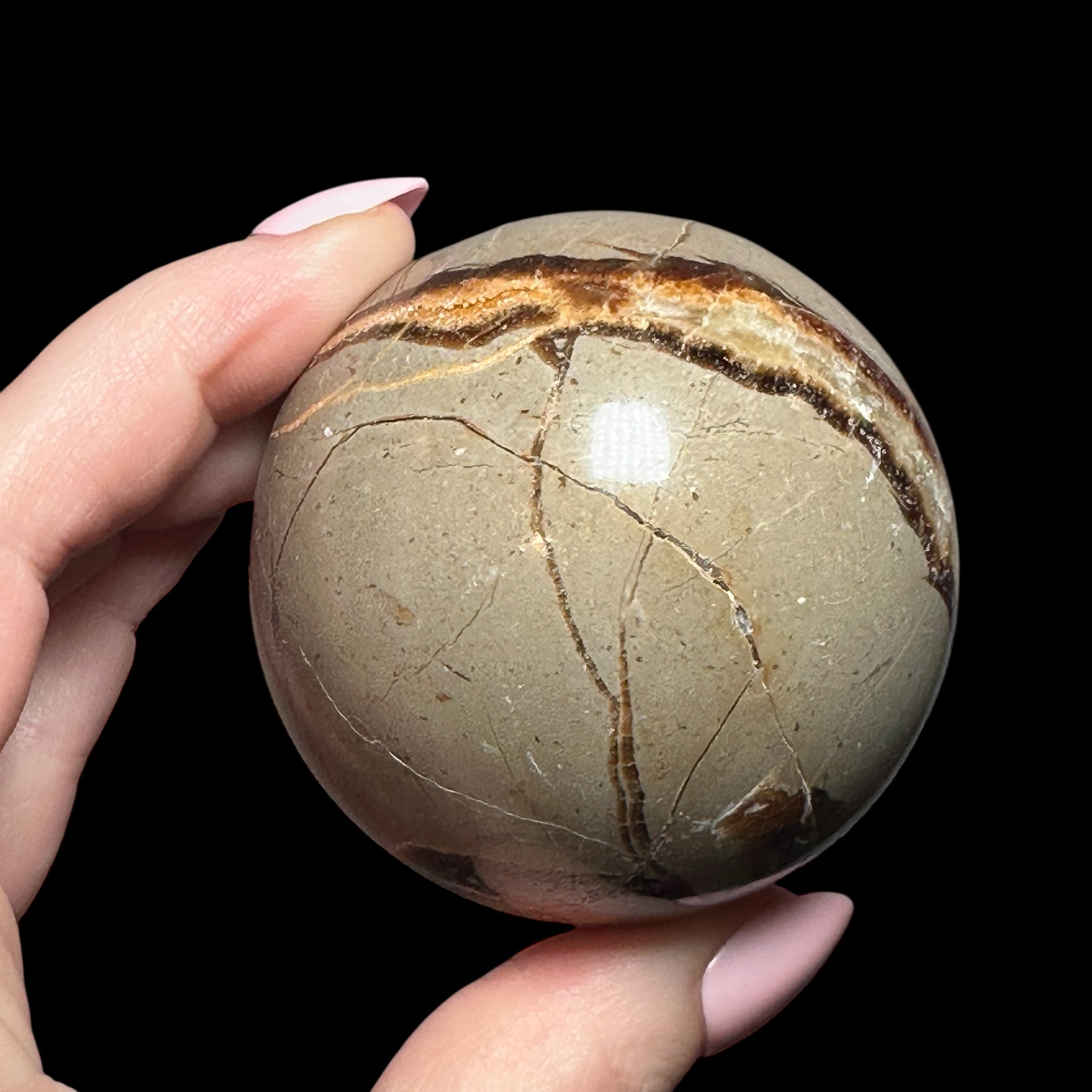 Septarian Sphere