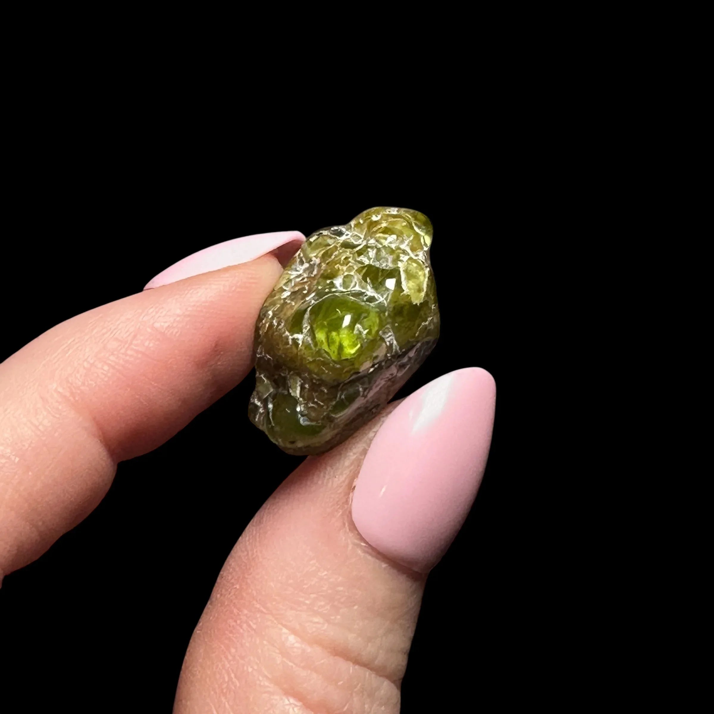 Peridot from San Carlos, Arizona - Mooncat Crystals