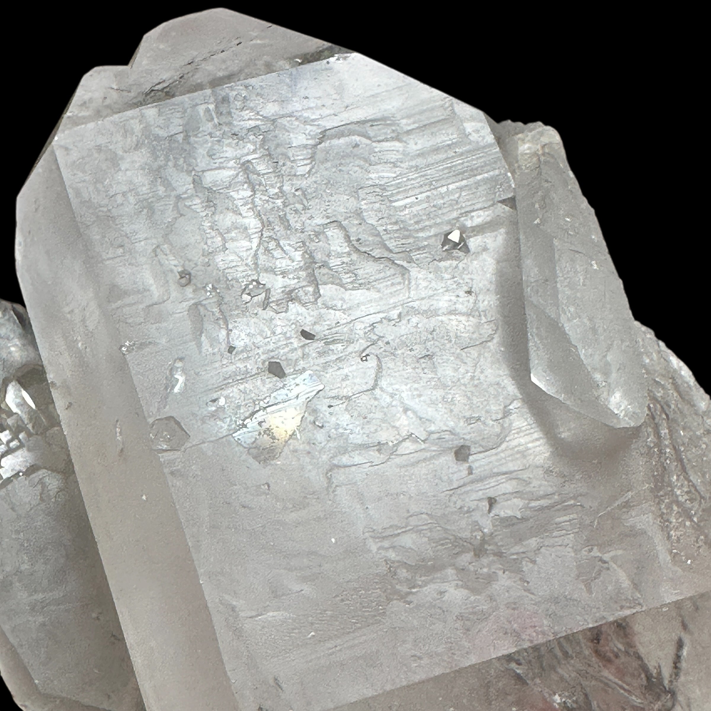Double Terminated Quartz with Unique Features