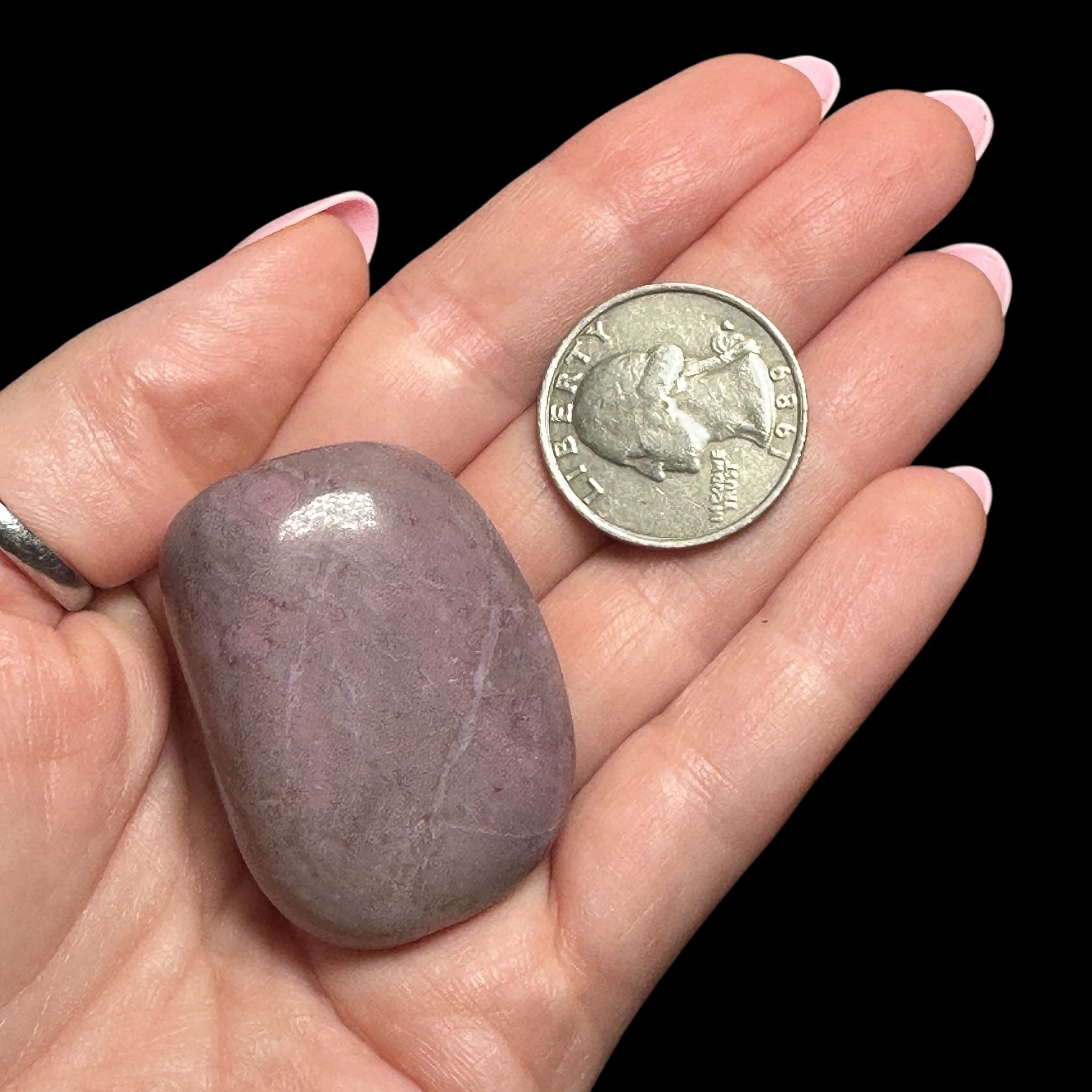 Lavender Jade Large Tumble