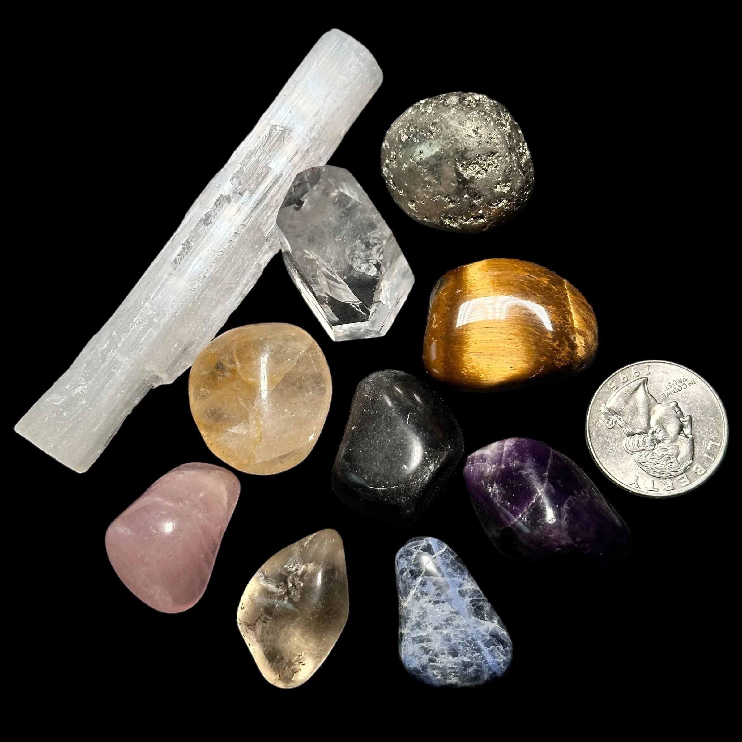 8-8 Lion’s Gate Crystal Kit + 38-Page Workbook - Mooncat Crystals