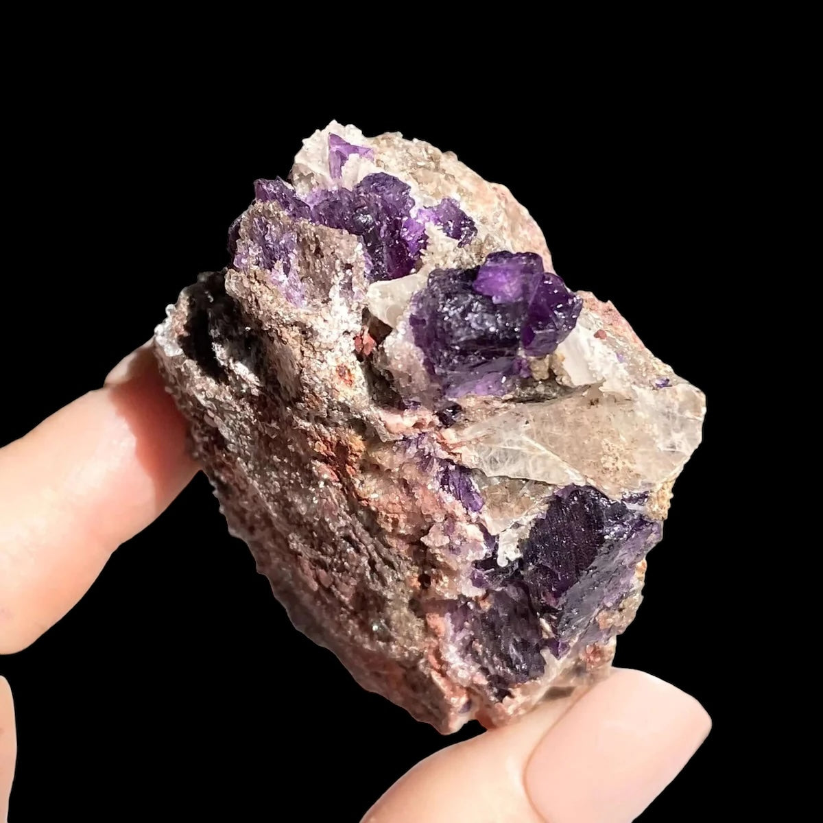 MENTAL CLARITY + WISDOM-SUPPORTING:: Purple Fluorite | Stock A