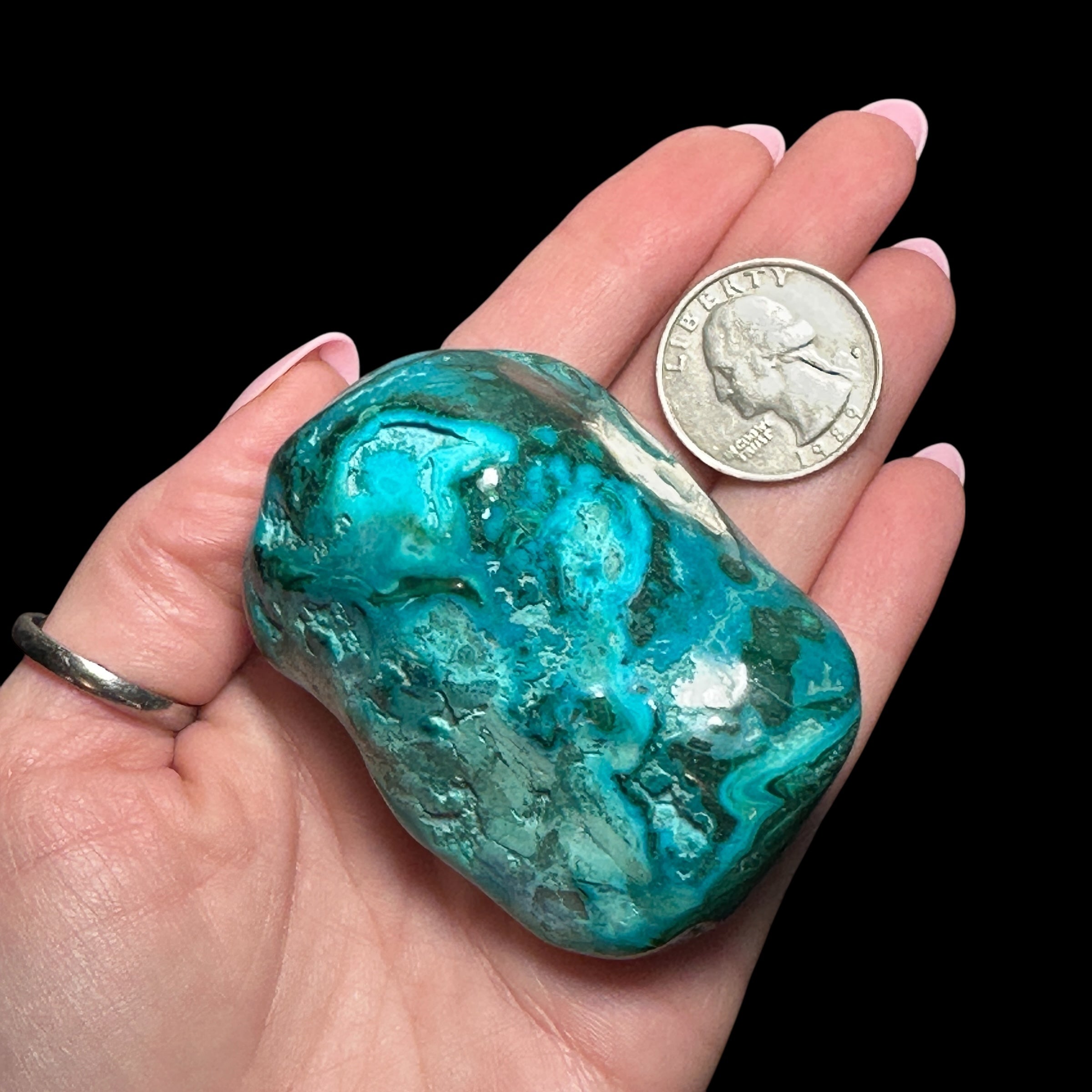 Chrysocolla, Malachite, & Shattuckite