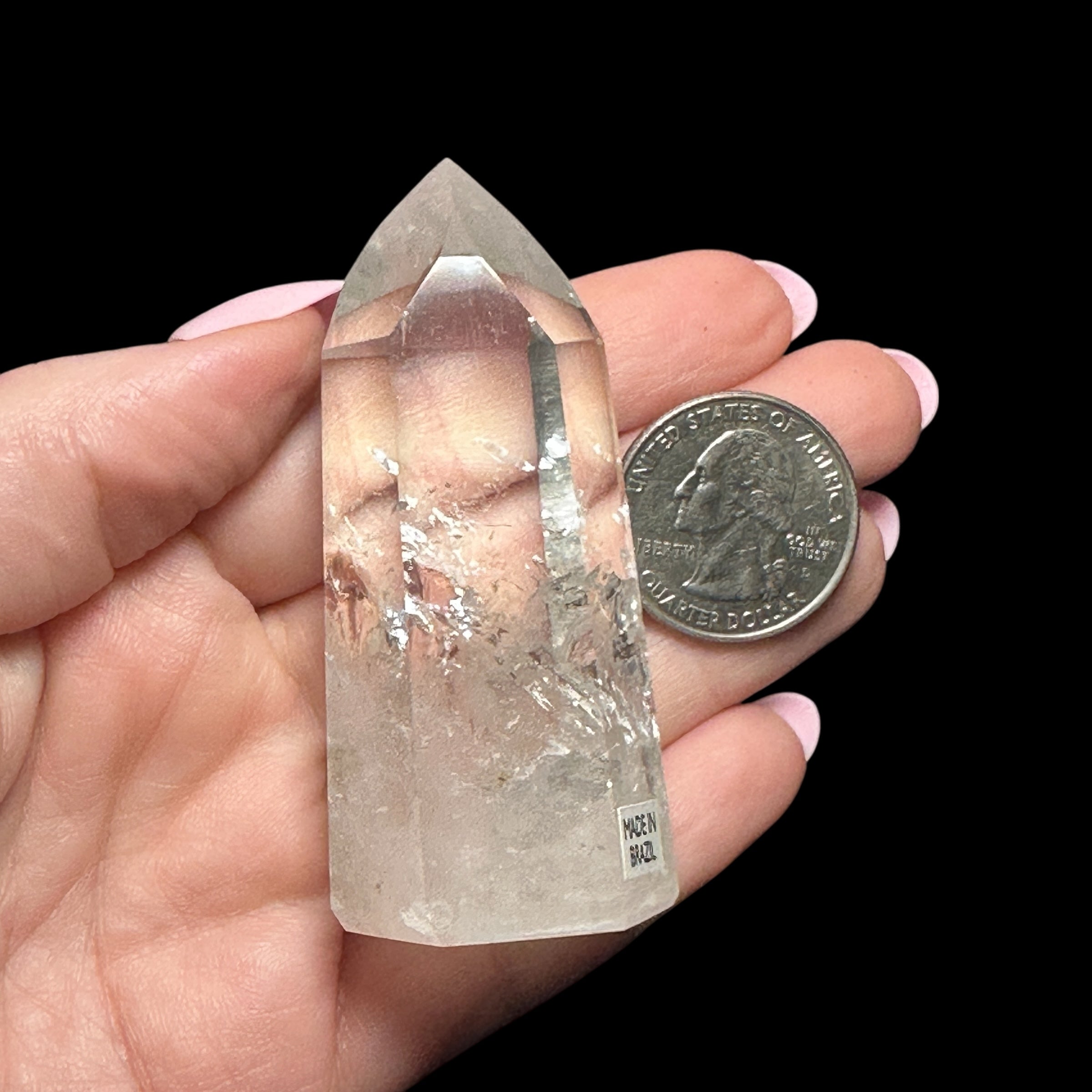 Devic Temple Clear Quartz Tower