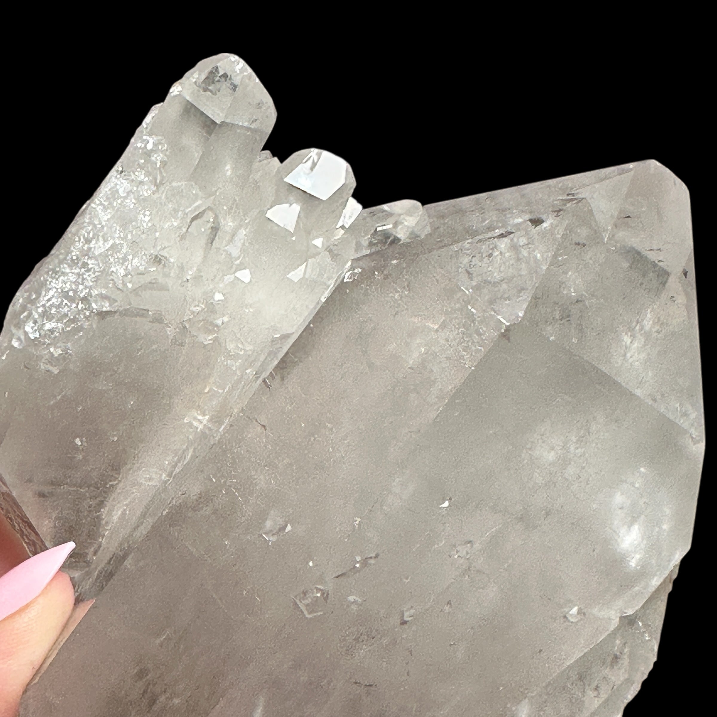 Double Terminated Quartz with Unique Features