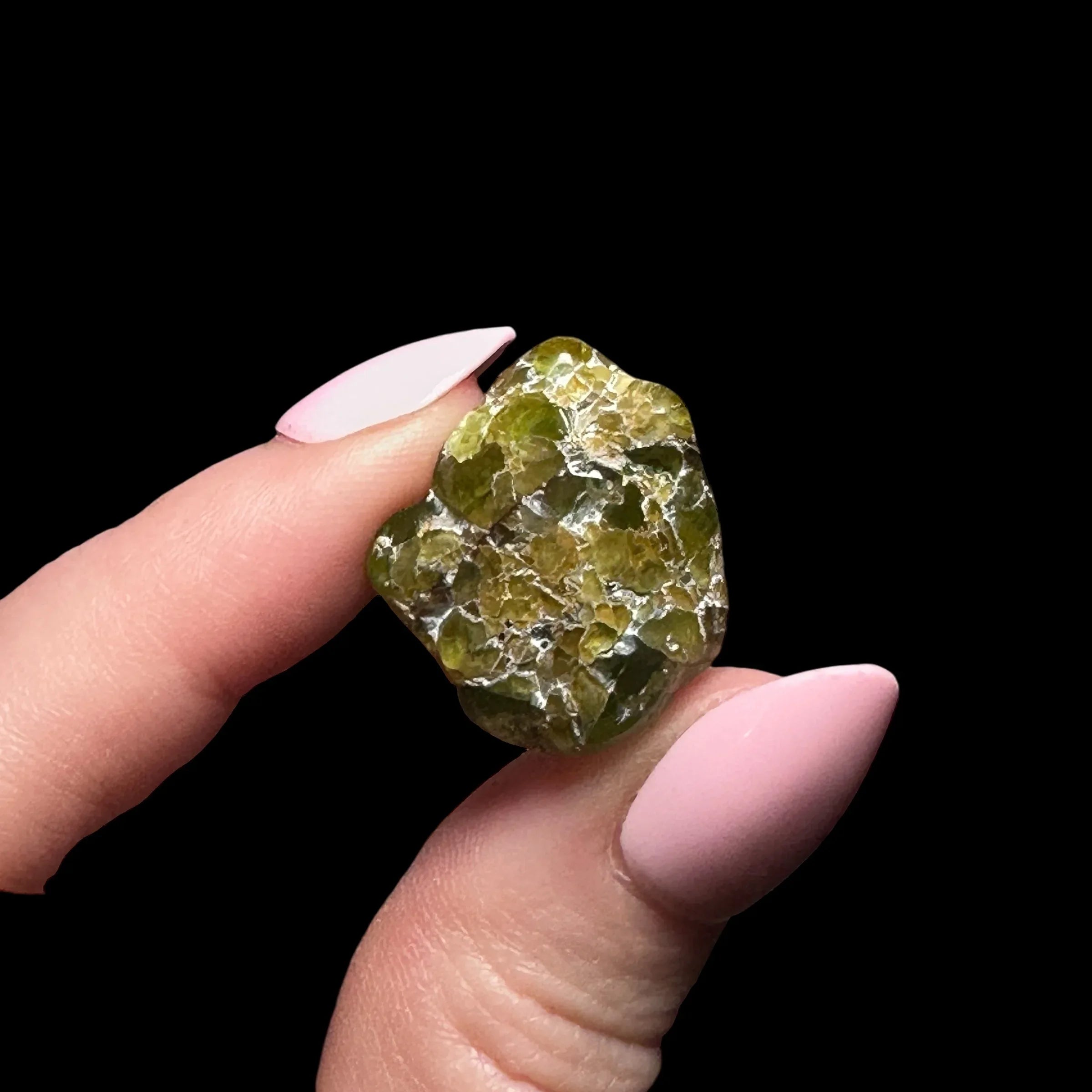 Peridot from San Carlos, Arizona - Mooncat Crystals