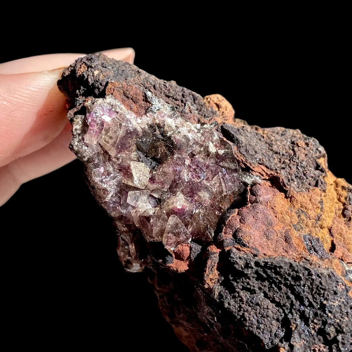 SOOTHES GRIEF, STRENGTHENS EMOTIONAL RESILIENCE:: Rare Purple Adamite | Stock B