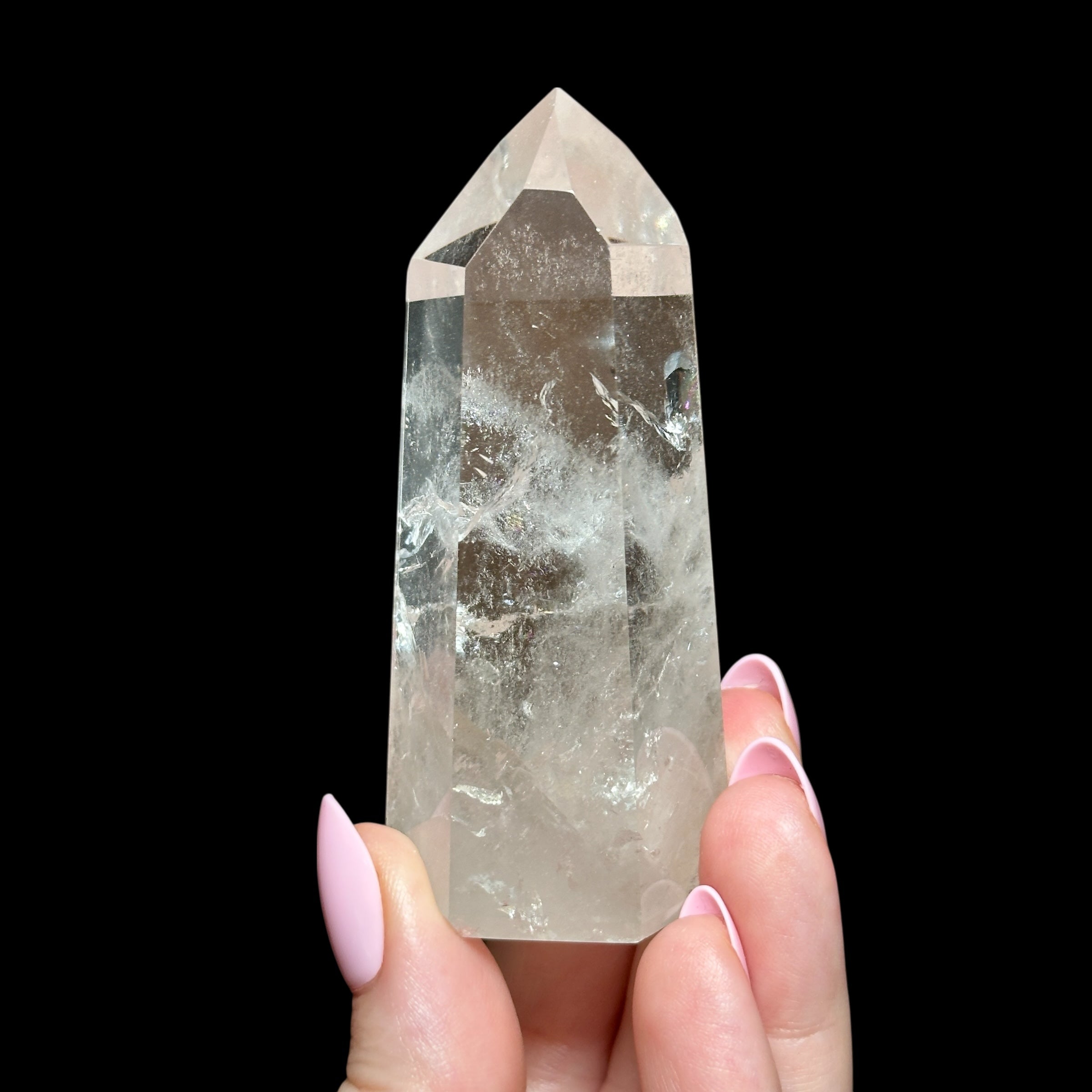 Devic Temple Clear Quartz Tower