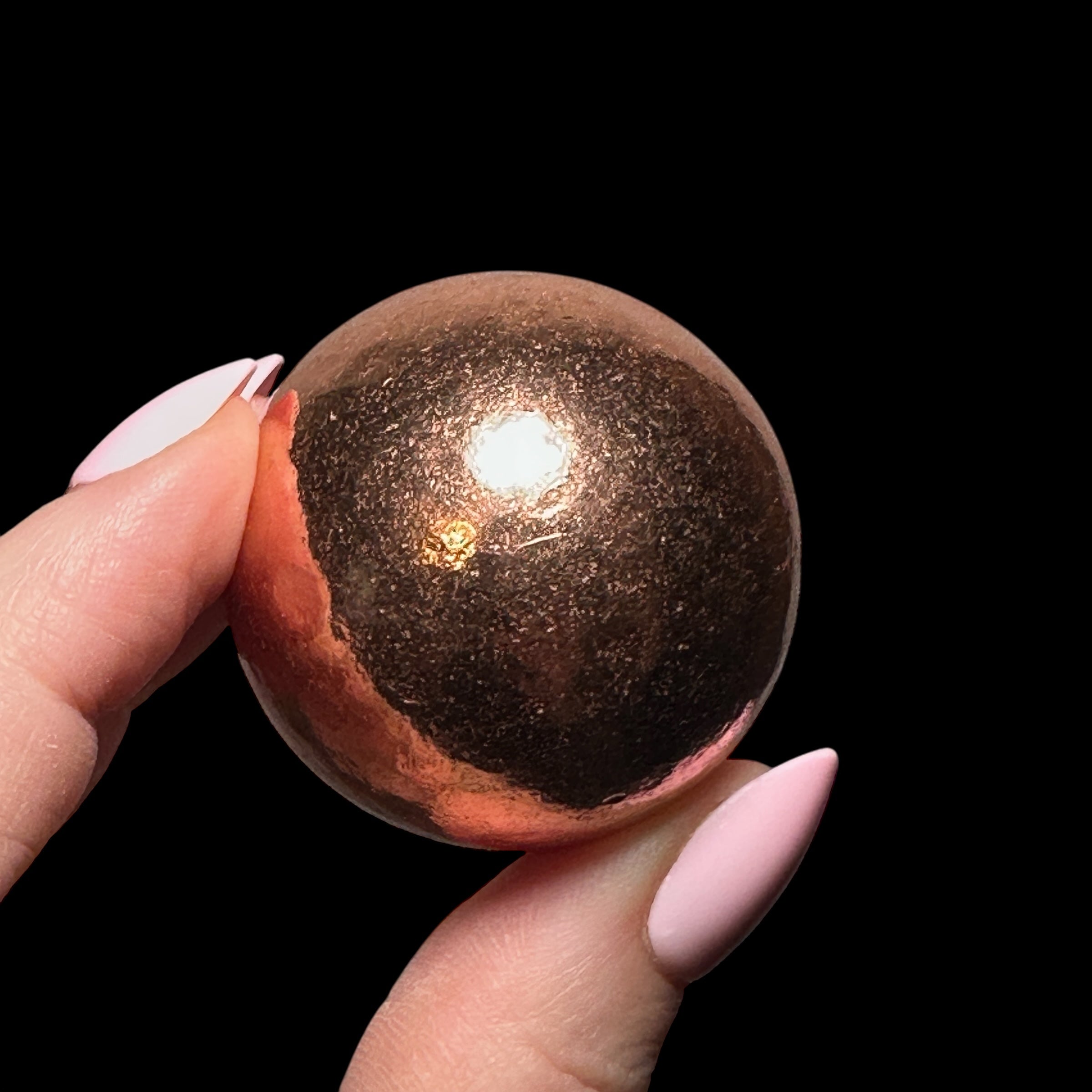 Michigan Copper Sphere 40mm | Stock A - Mooncat Crystals