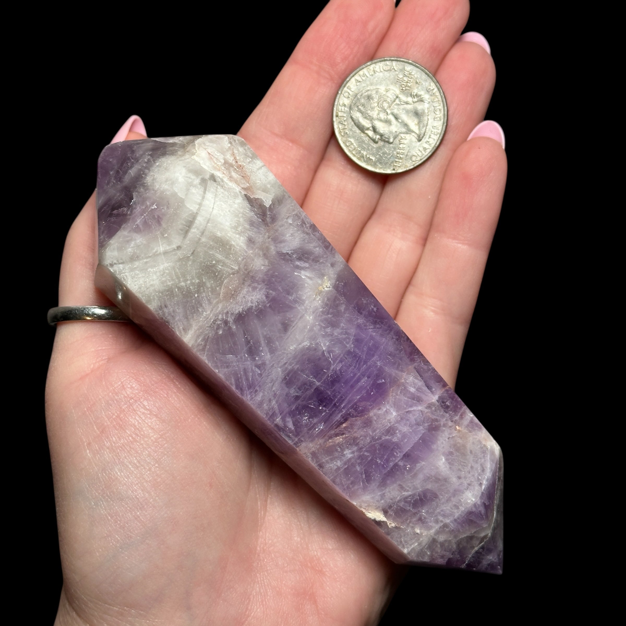 Amethyst Double Terminated Wand