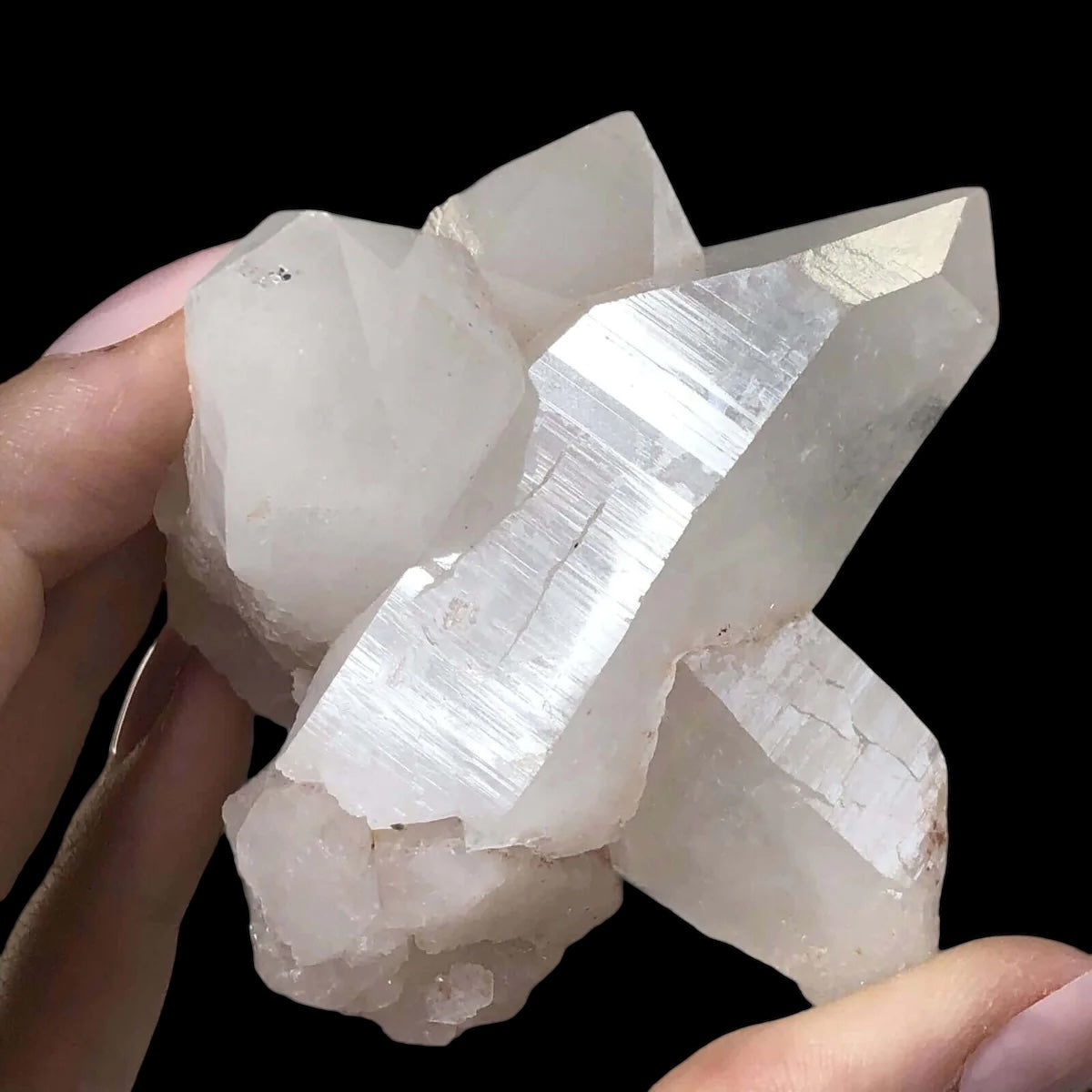 Large Statement Piece Himalayan Samadhi store Quartz Cluster Crystals MineralsNWT