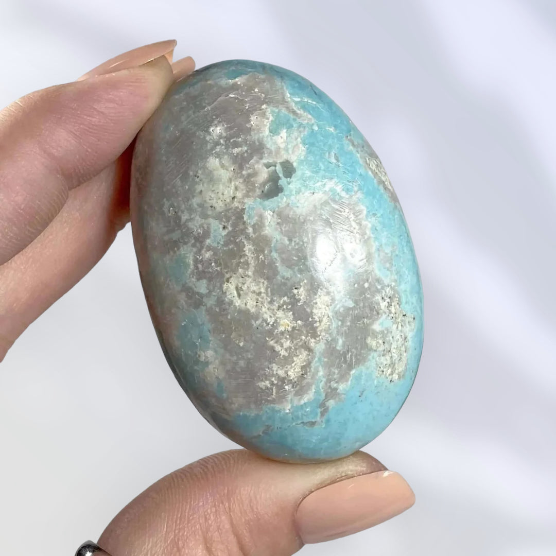 Madagascan Turquoise Palm Stone | Stock V