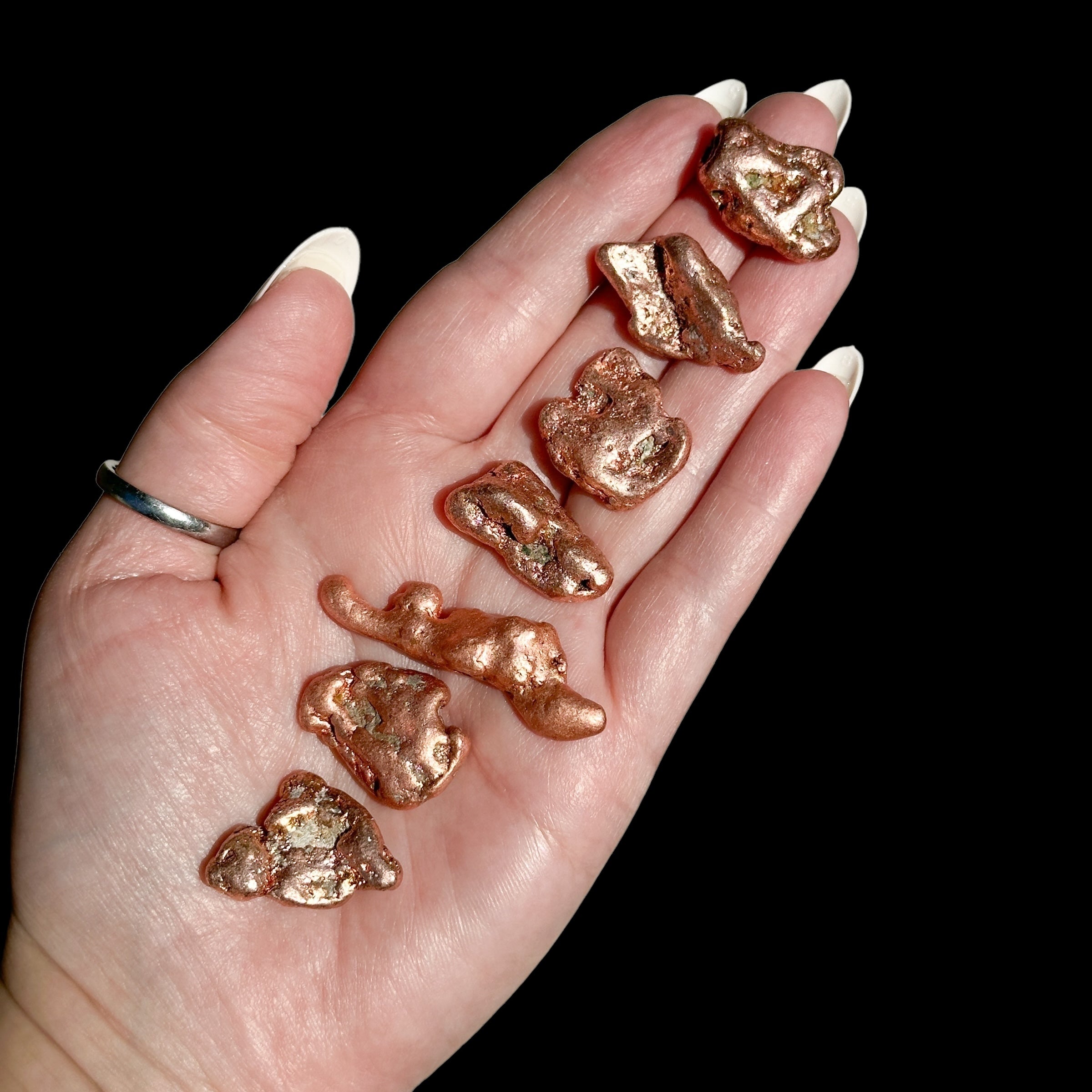 Michigan Copper Nugget for Vitality and Energy Mooncat Crystals