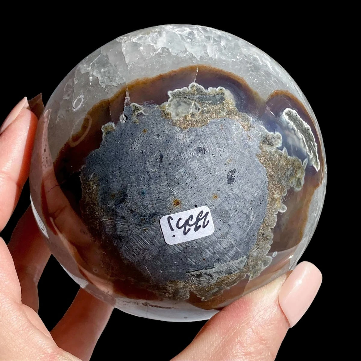 Amethyst Geode Sphere | Stock J - Mooncat Crystals