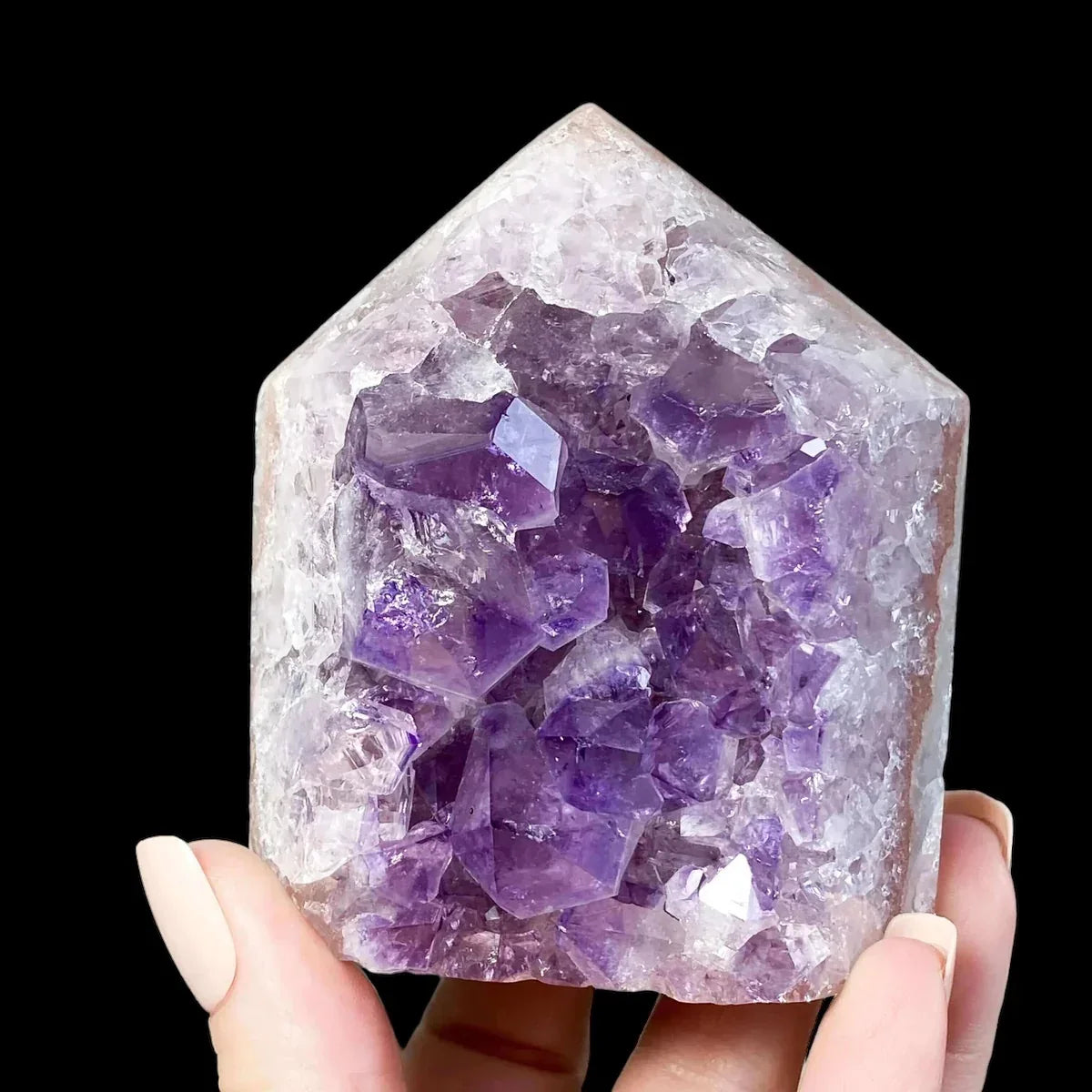 Amethyst Geode Tower | Stock G - Mooncat Crystals