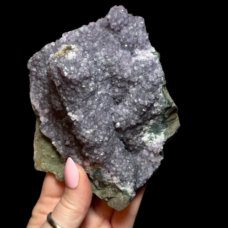 Amethyst Stalactite Formation - Mooncat Crystals