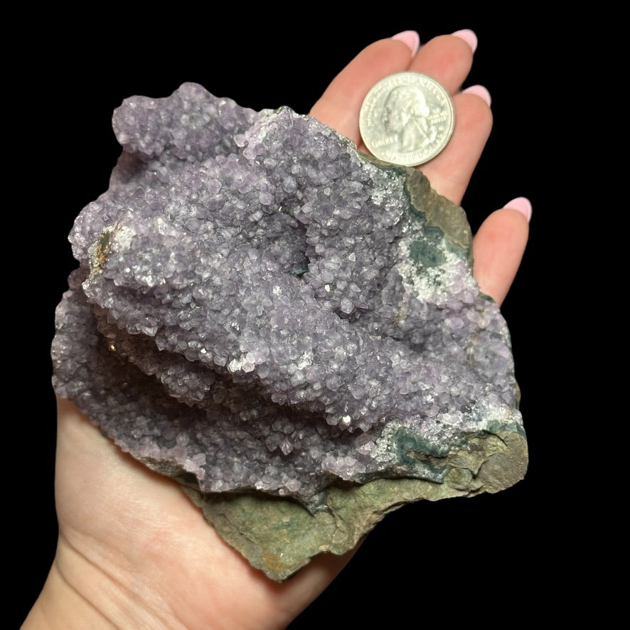 Amethyst Stalactite Formation - Mooncat Crystals