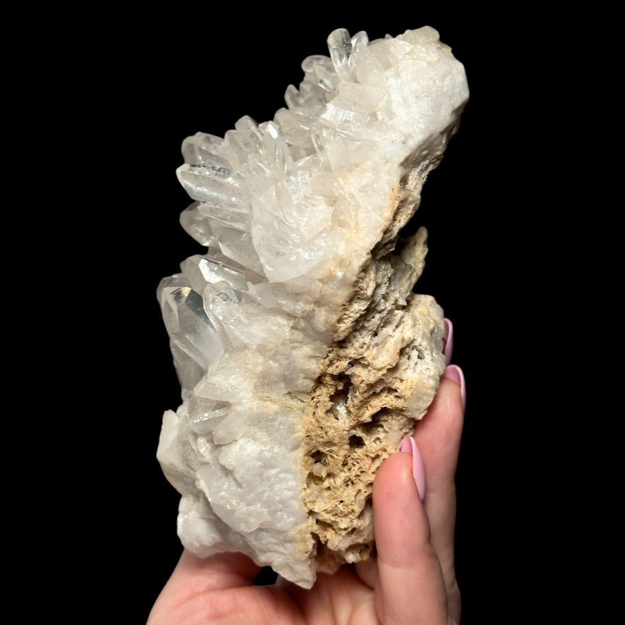 Arkansas Quartz Cluster - Mooncat Crystals