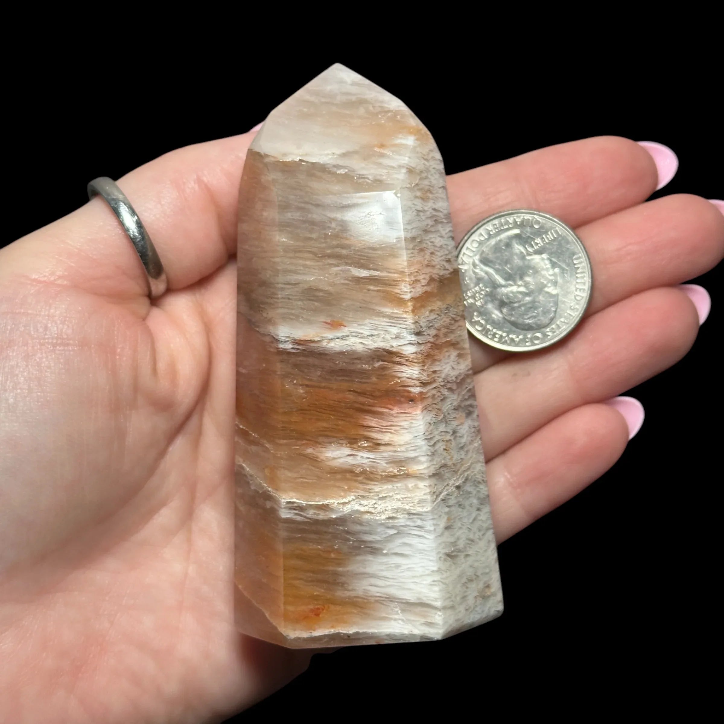 Calcite Tower - Mooncat Crystals