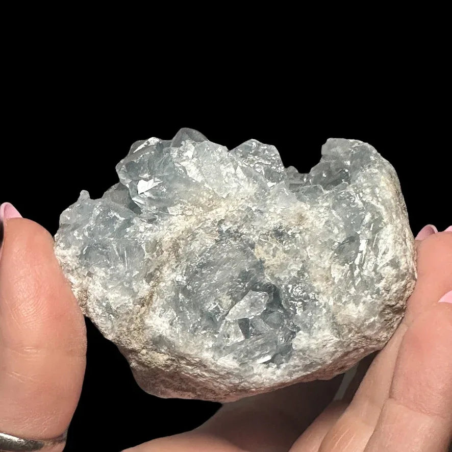Celestite Geode - Mooncat Crystals