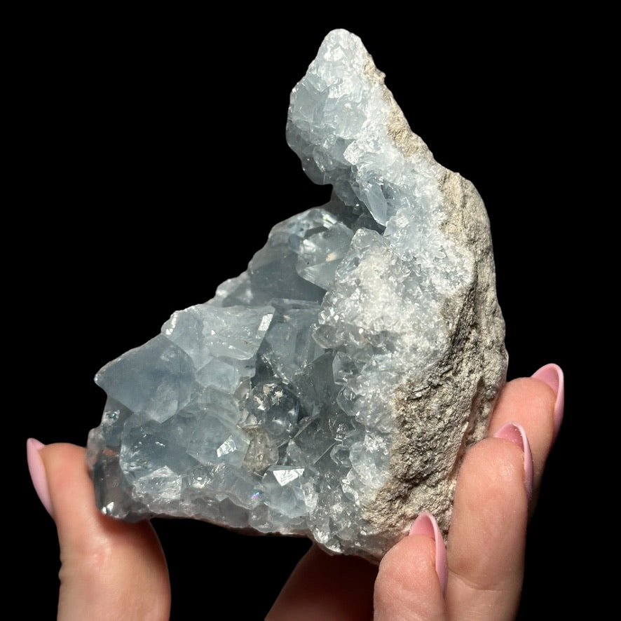 Celestite Geode - Mooncat Crystals