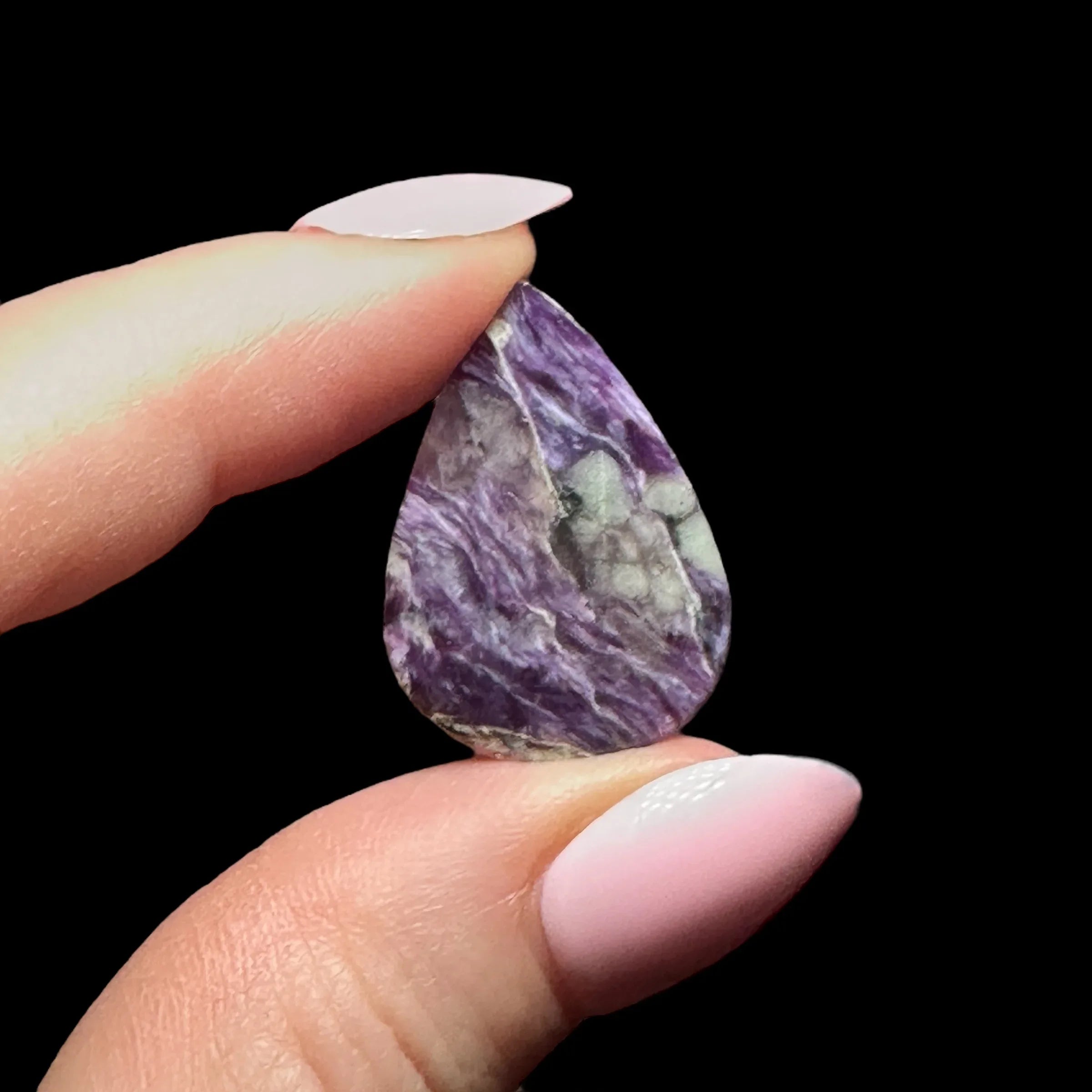 Charoite Cabochon - Mooncat Crystals