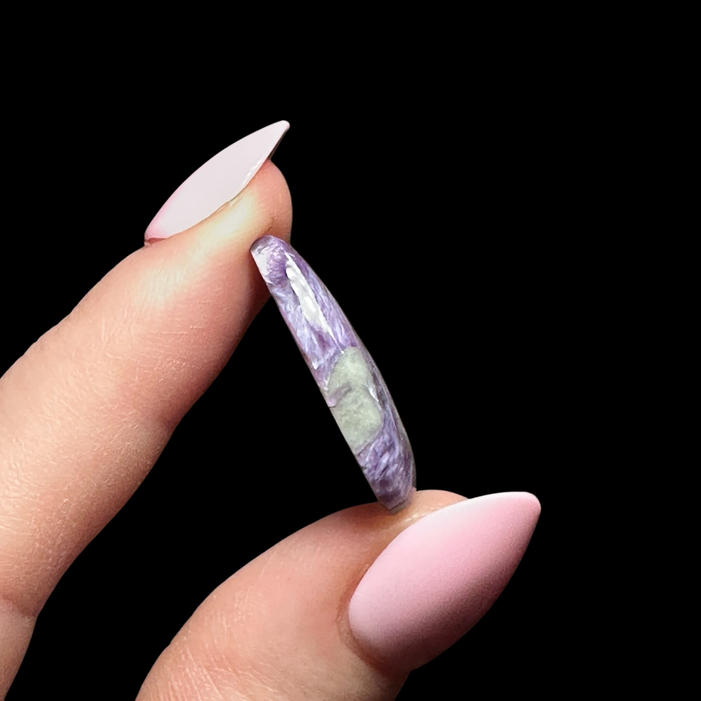 Charoite Cabochon - Mooncat Crystals