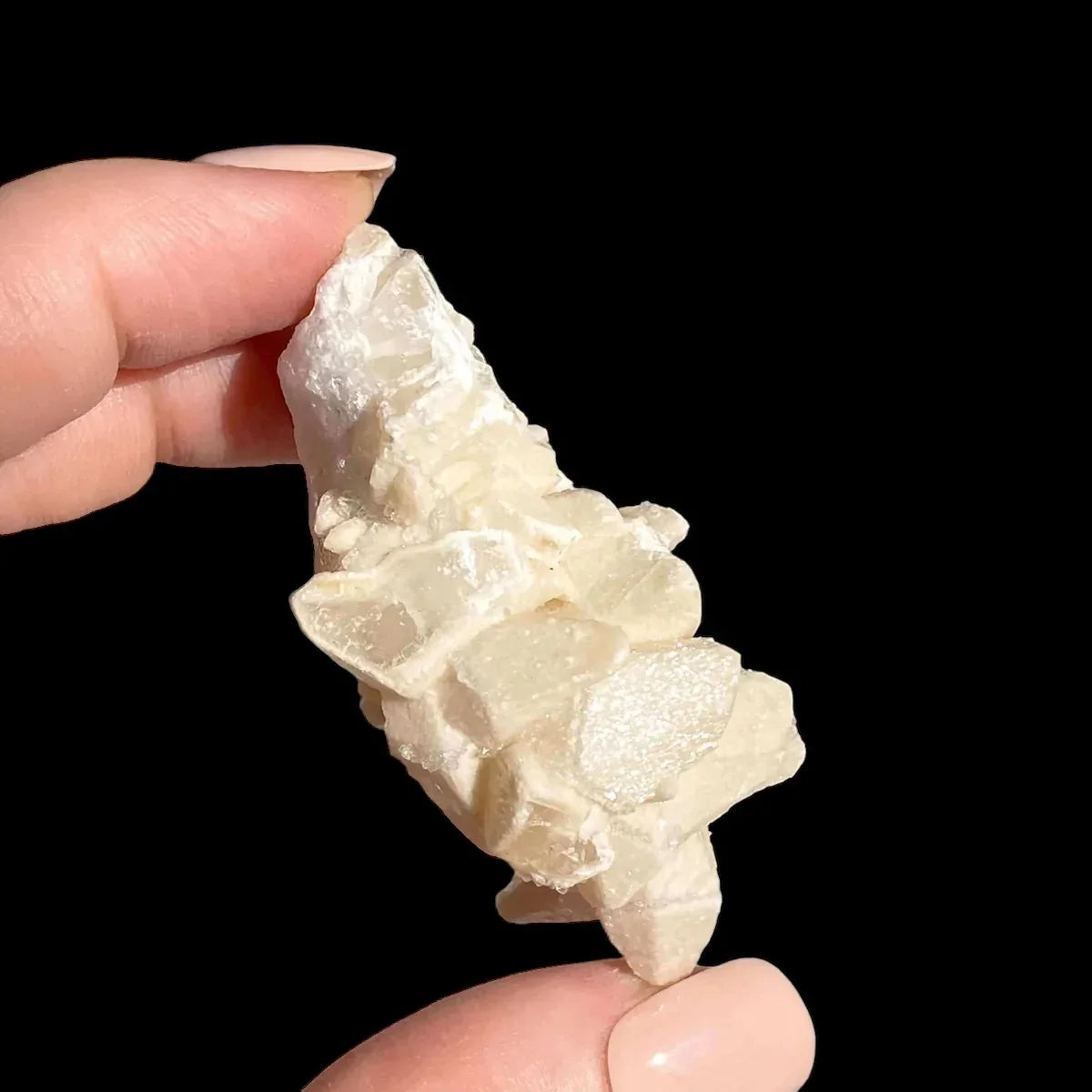 Druzy Pink Danburite with Calcite | Stock FF - Mooncat Crystals