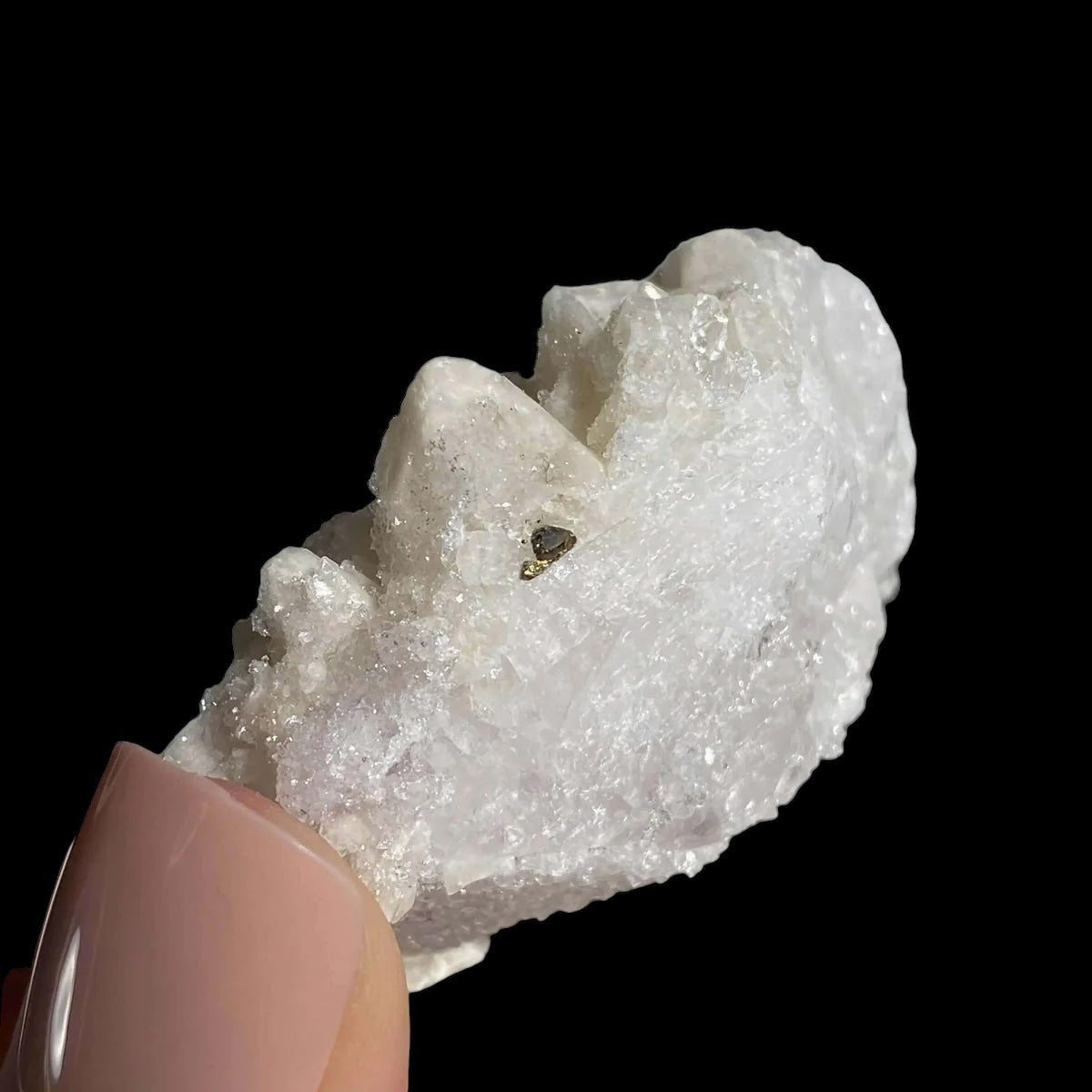 Druzy Pink Danburite with Calcite | Stock JJ - Mooncat Crystals