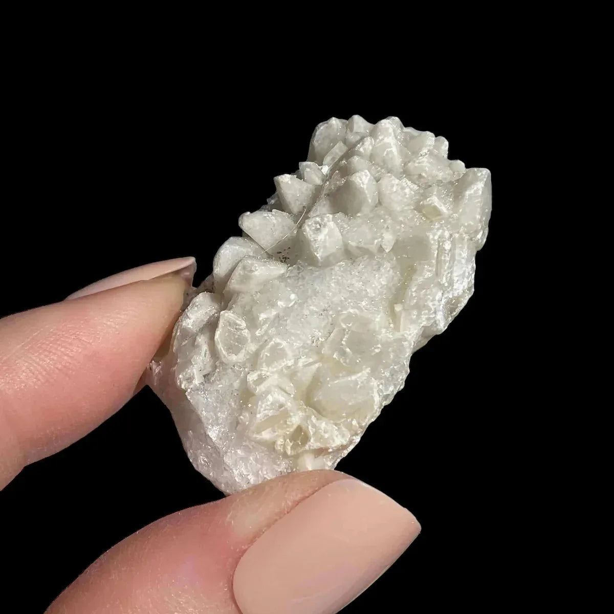 Druzy Pink Danburite with Calcite | Stock MM - Mooncat Crystals